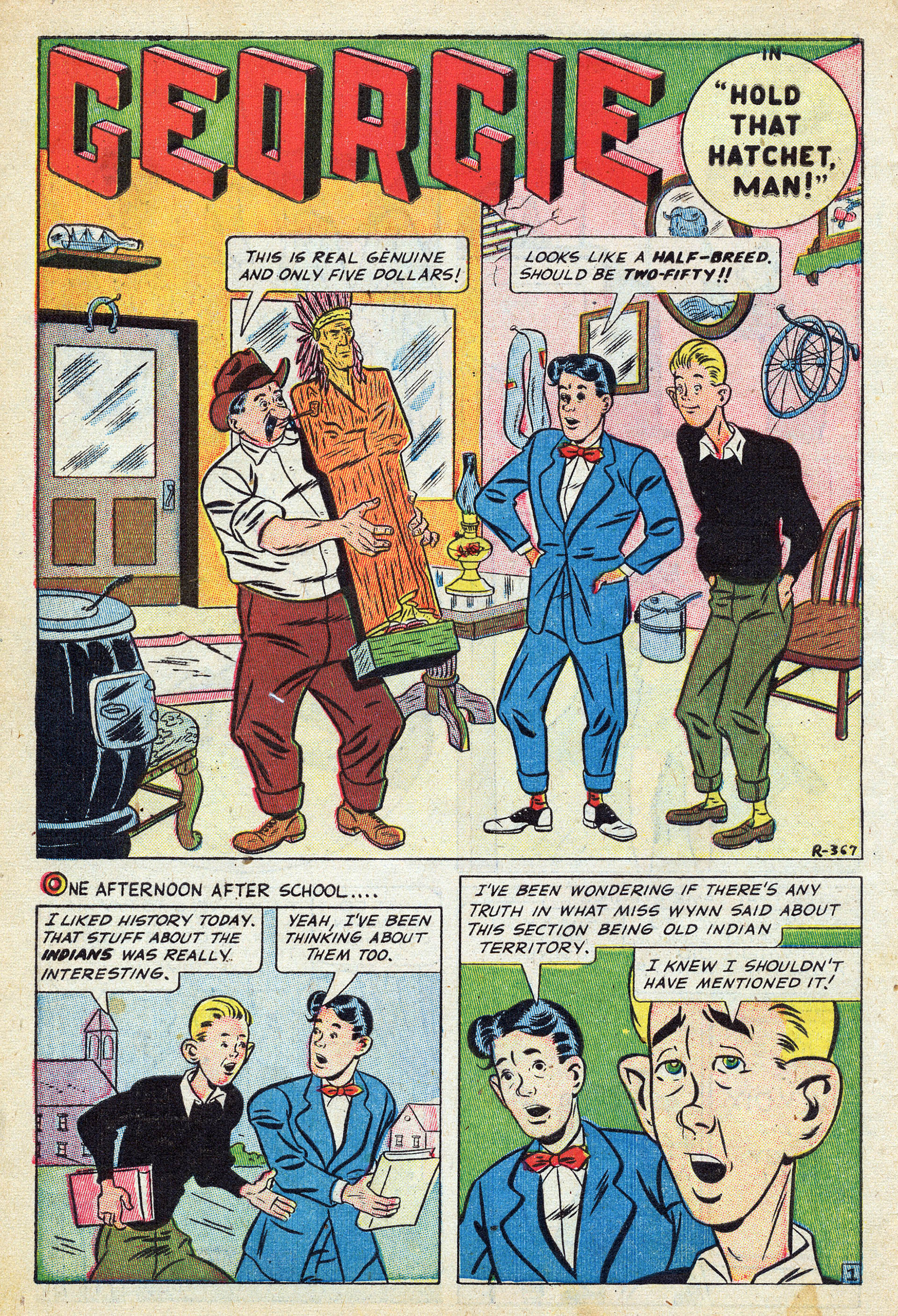 Read online Georgie Comics (1945) comic -  Issue #9 - 12
