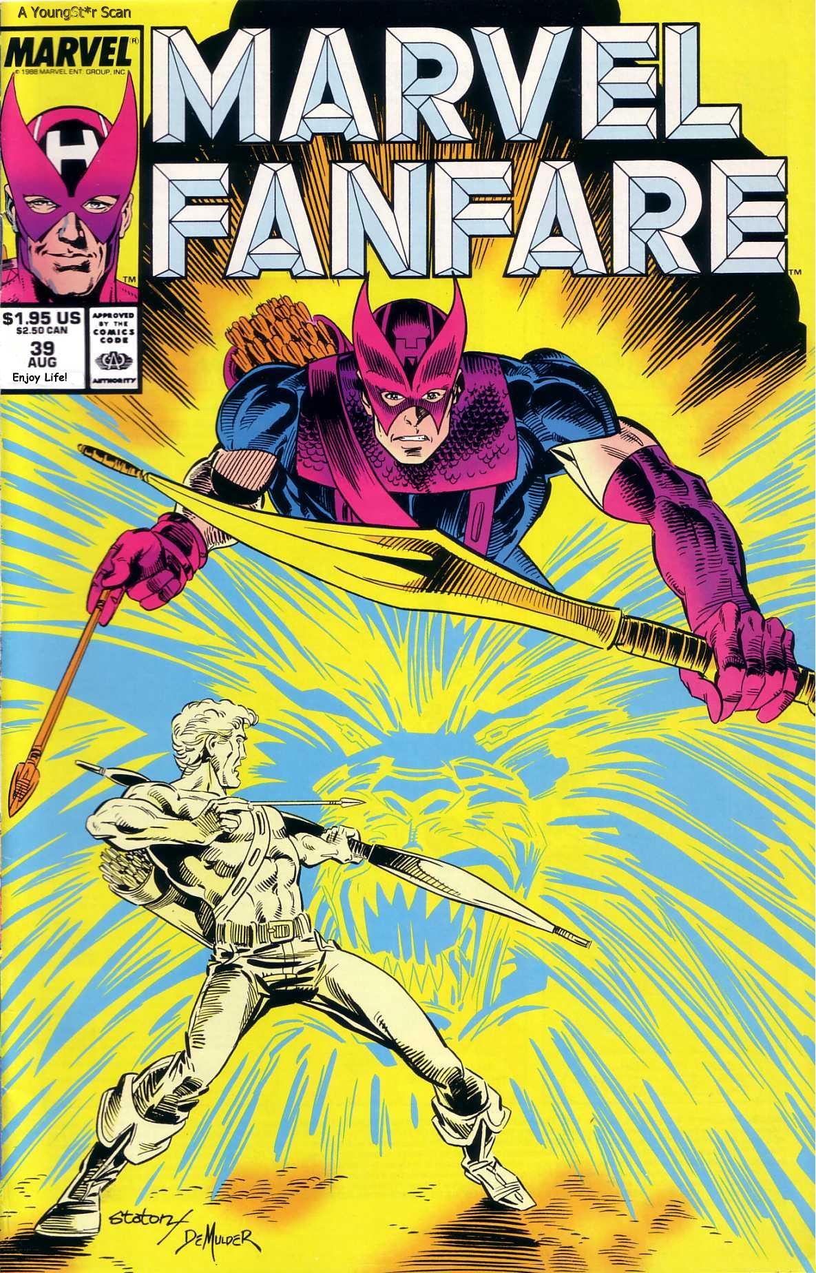 Read online Marvel Fanfare (1982) comic -  Issue #39 - 1