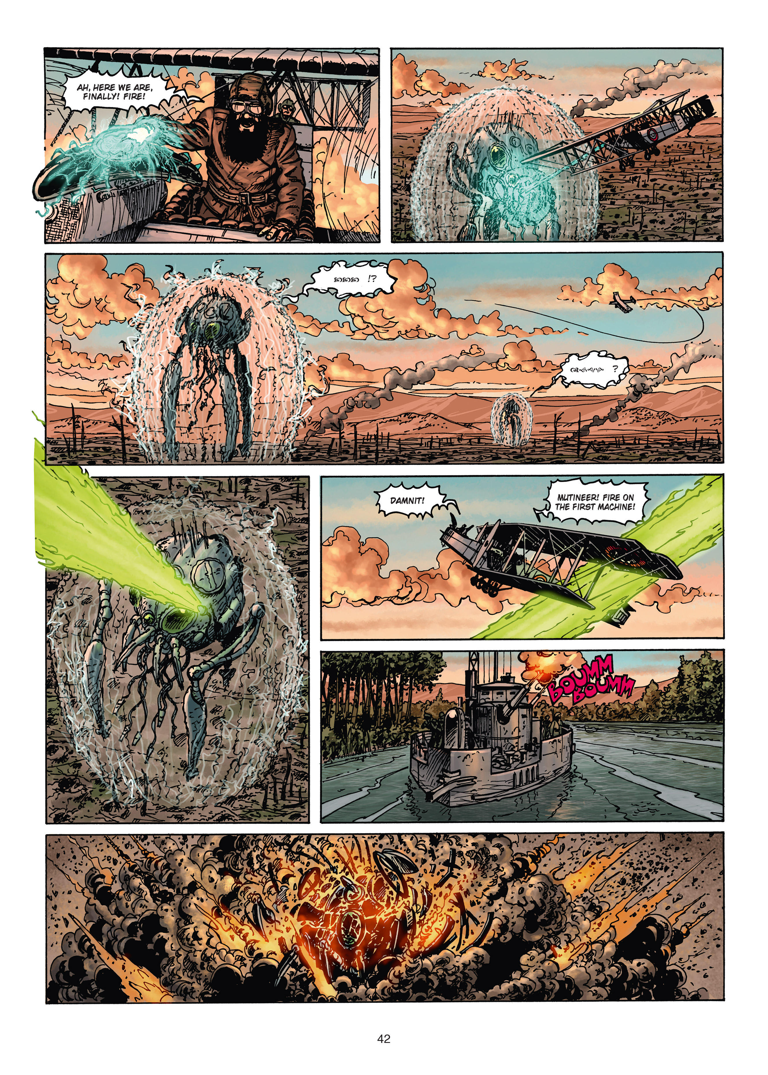 Read online War of the World War One Vol. 3: The Monsters from Mars comic -  Issue # Full - 42