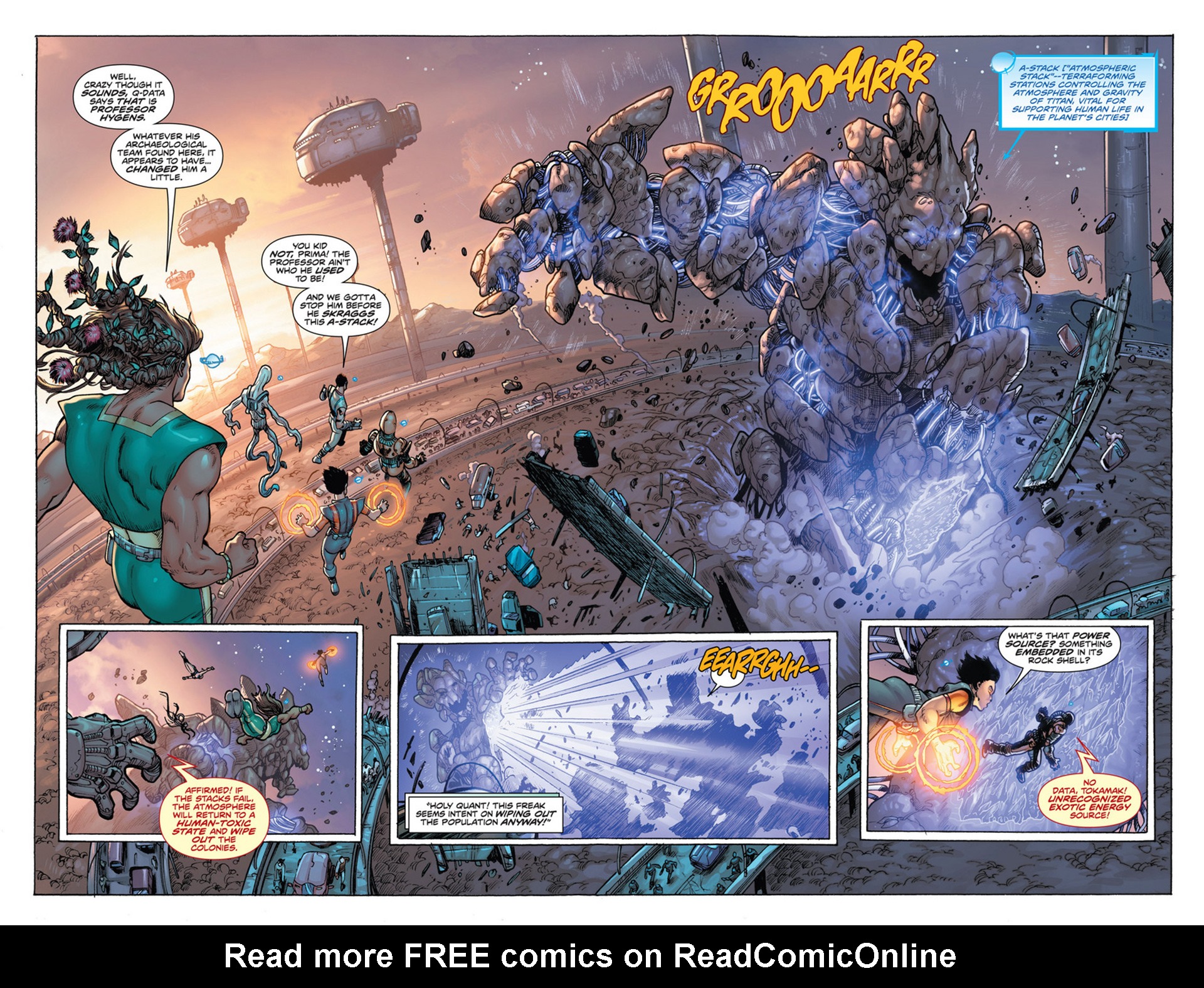 Read online The Hypernaturals comic -  Issue #9 - 6