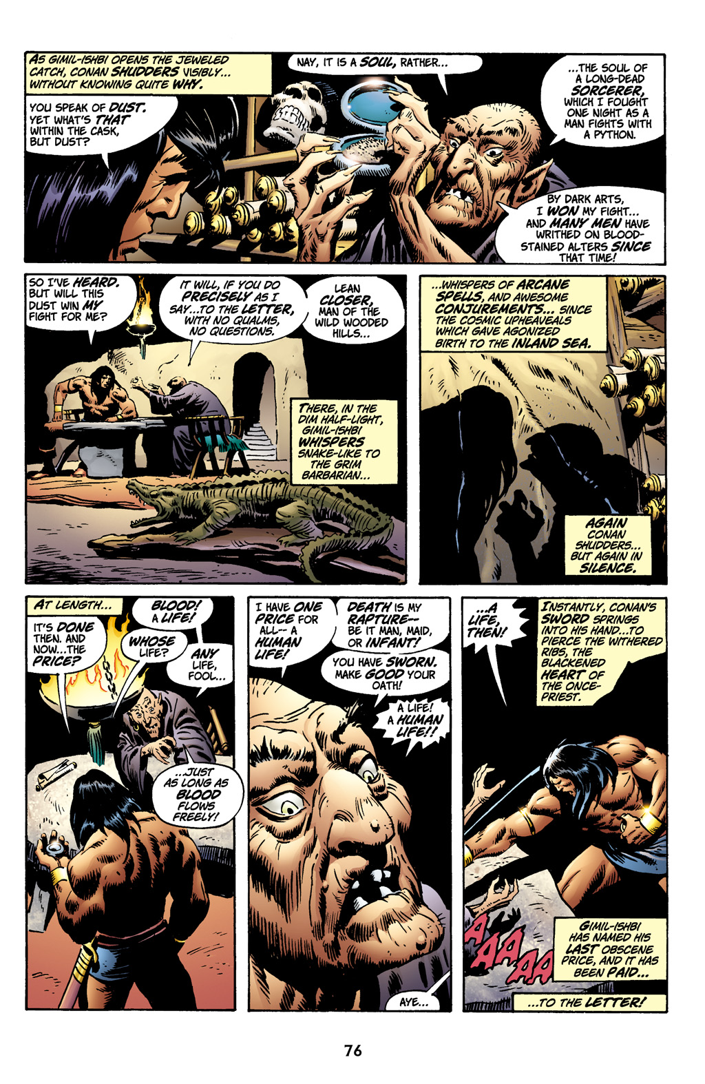 Read online The Chronicles of Conan comic -  Issue # TPB 6 (Part 1) - 75