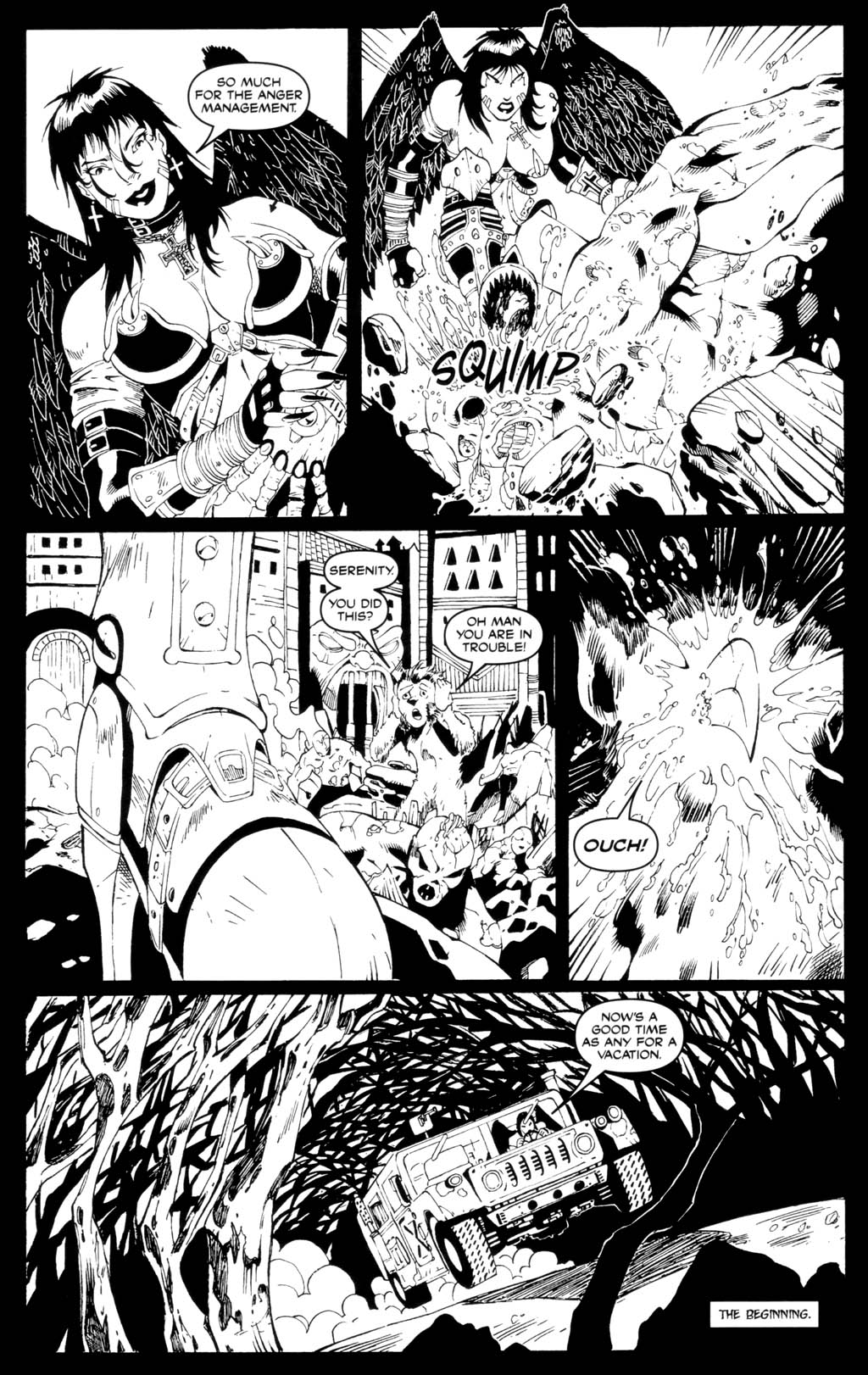 Read online Brian Pulido's War Angel Book of Death comic -  Issue # Full - 8