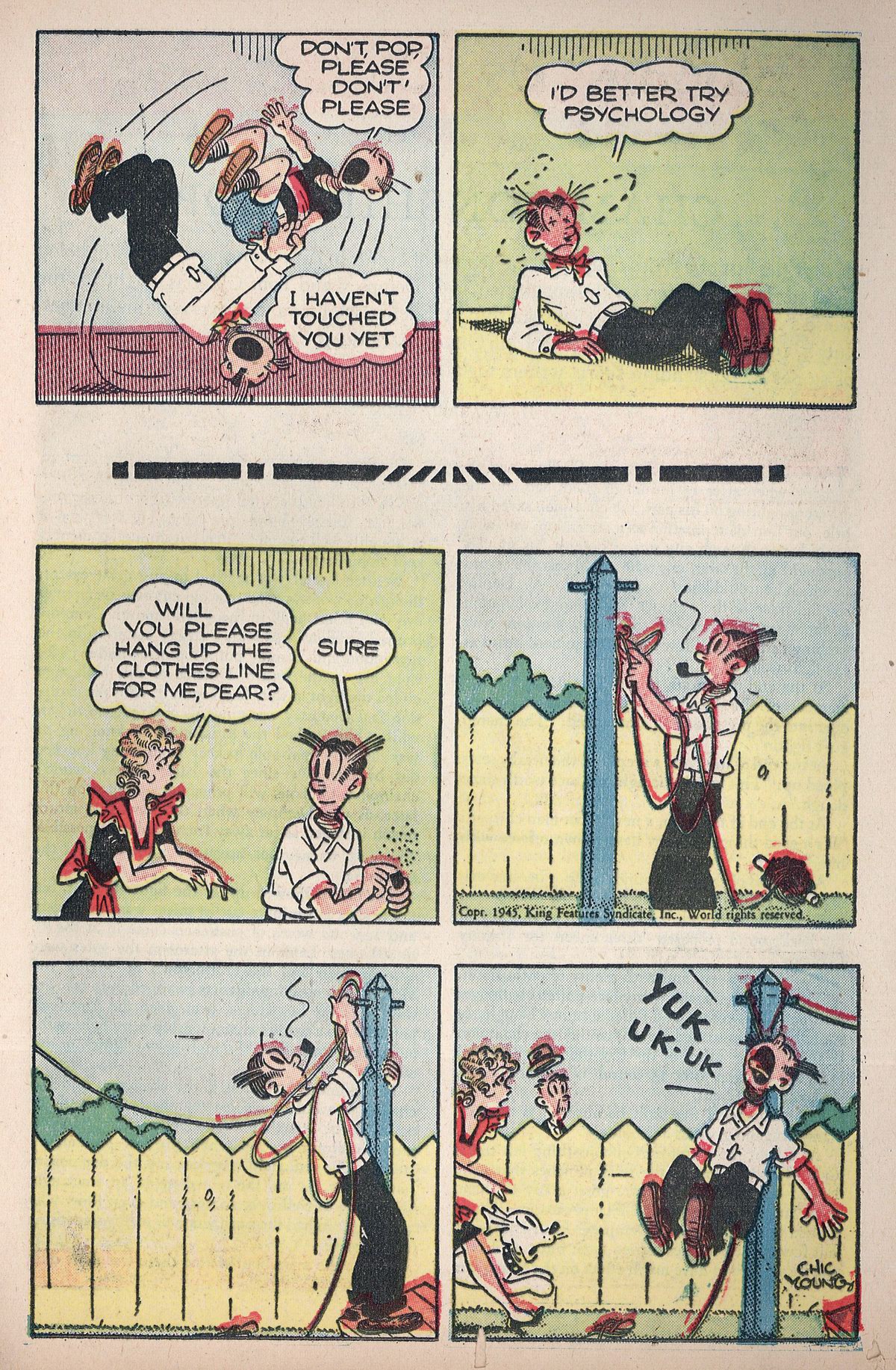 Read online Blondie Comics (1947) comic -  Issue #7 - 24
