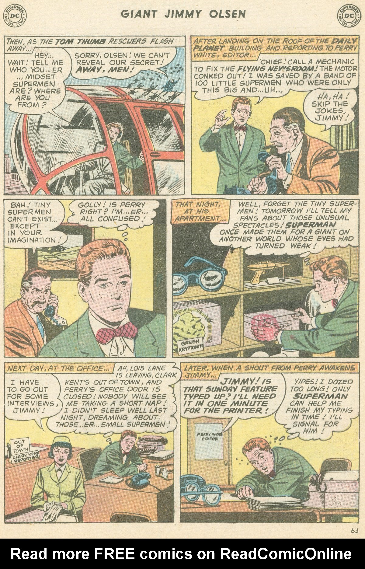 Read online Superman's Pal Jimmy Olsen comic -  Issue #104 - 65