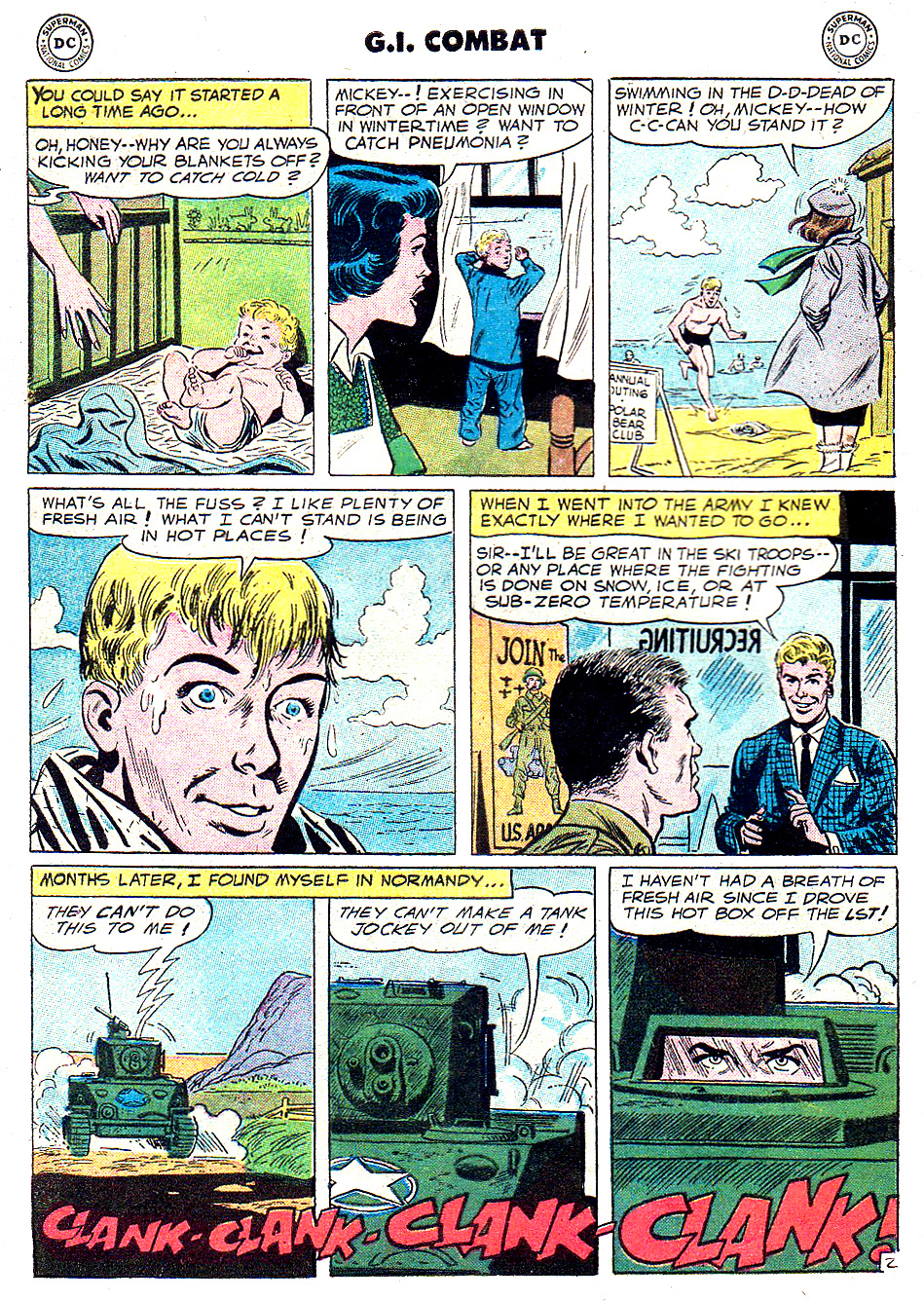Read online G.I. Combat (1952) comic -  Issue #49 - 4