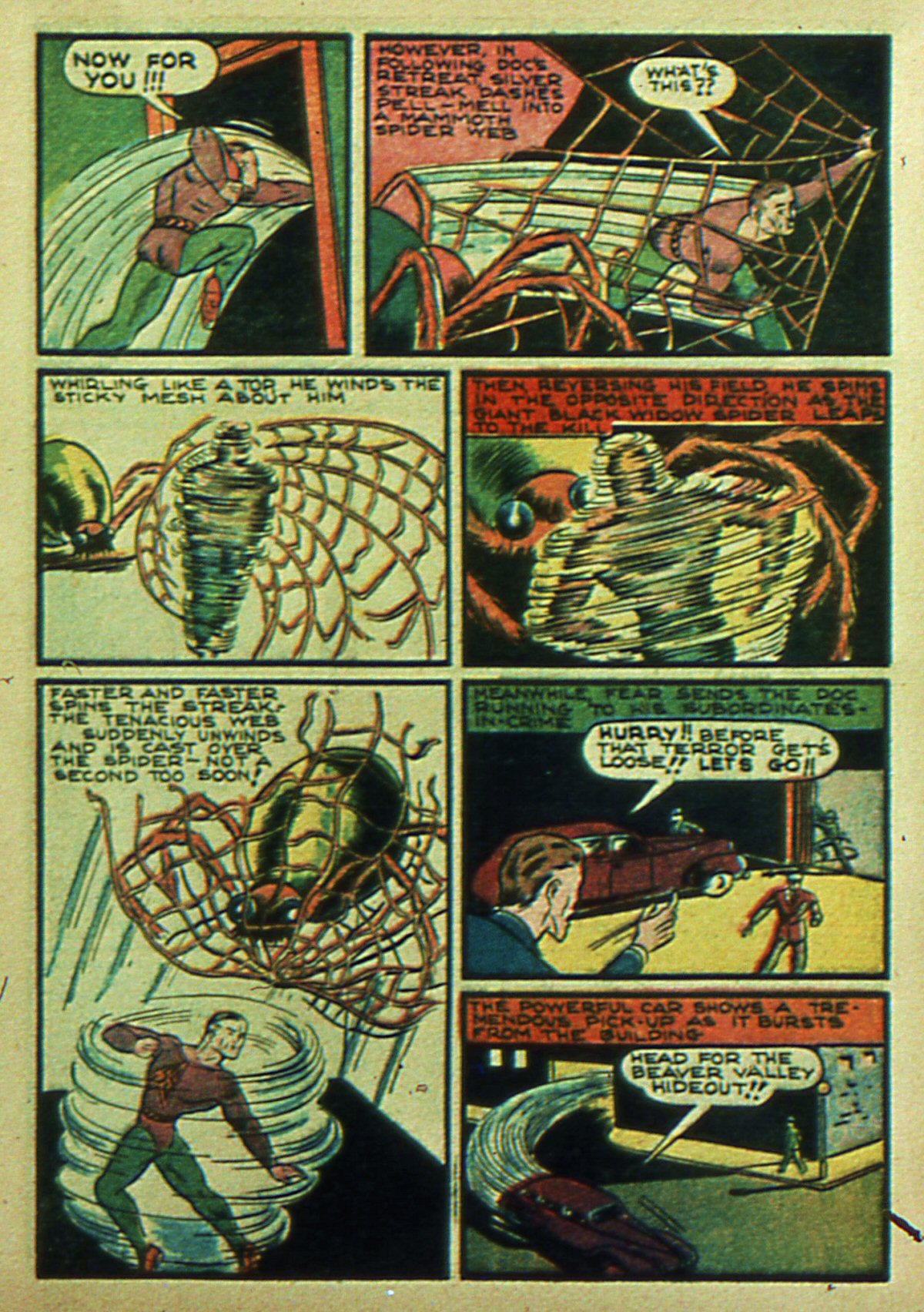 Read online Silver Streak Comics comic -  Issue #4 - 10