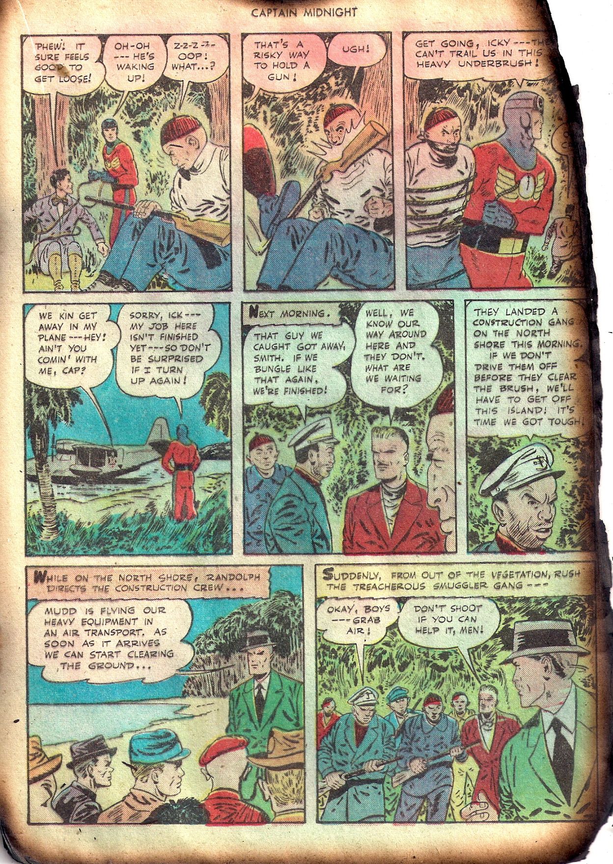 Read online Captain Midnight (1942) comic -  Issue #33 - 17
