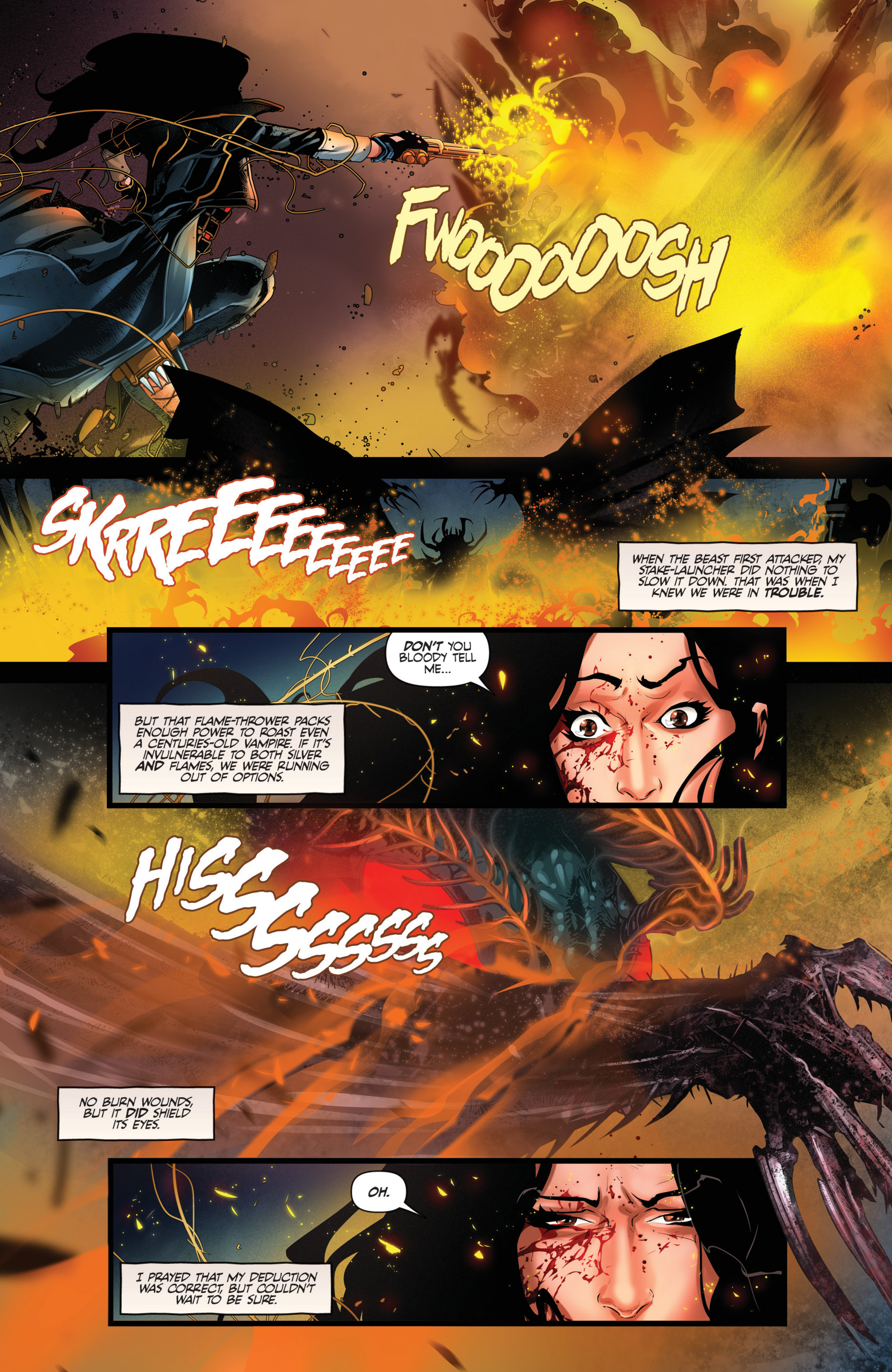 Read online Van Helsing vs Frankenstein comic -  Issue #2 - 6