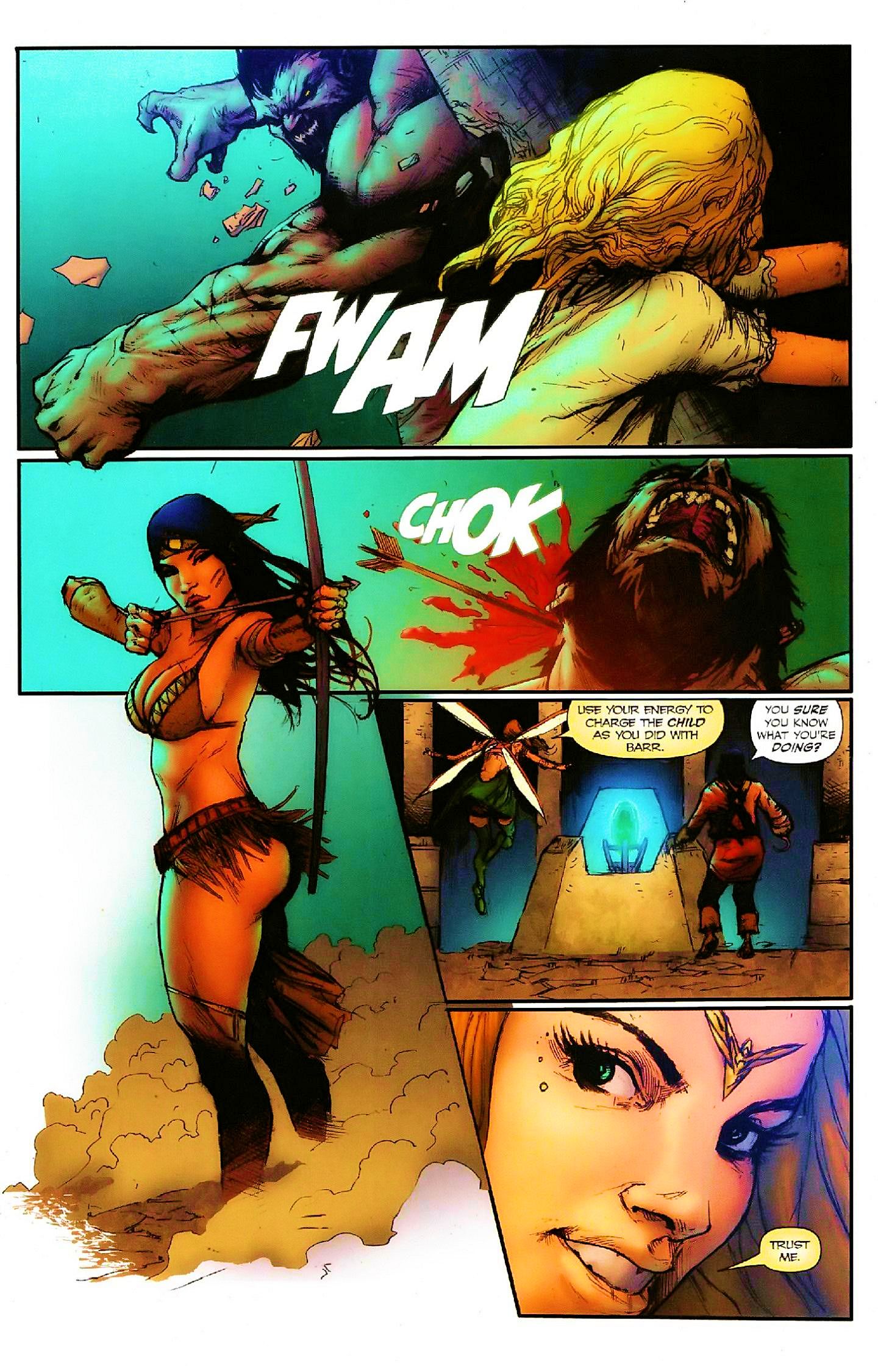 Read online Grimm Fairy Tales: Neverland Hook comic -  Issue #5 - 17