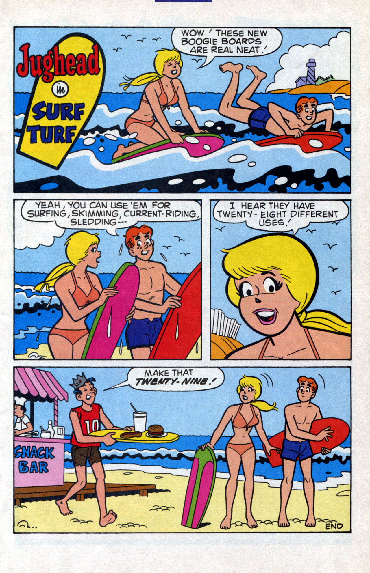 Read online Archie's Vacation Special comic -  Issue #4 - 15