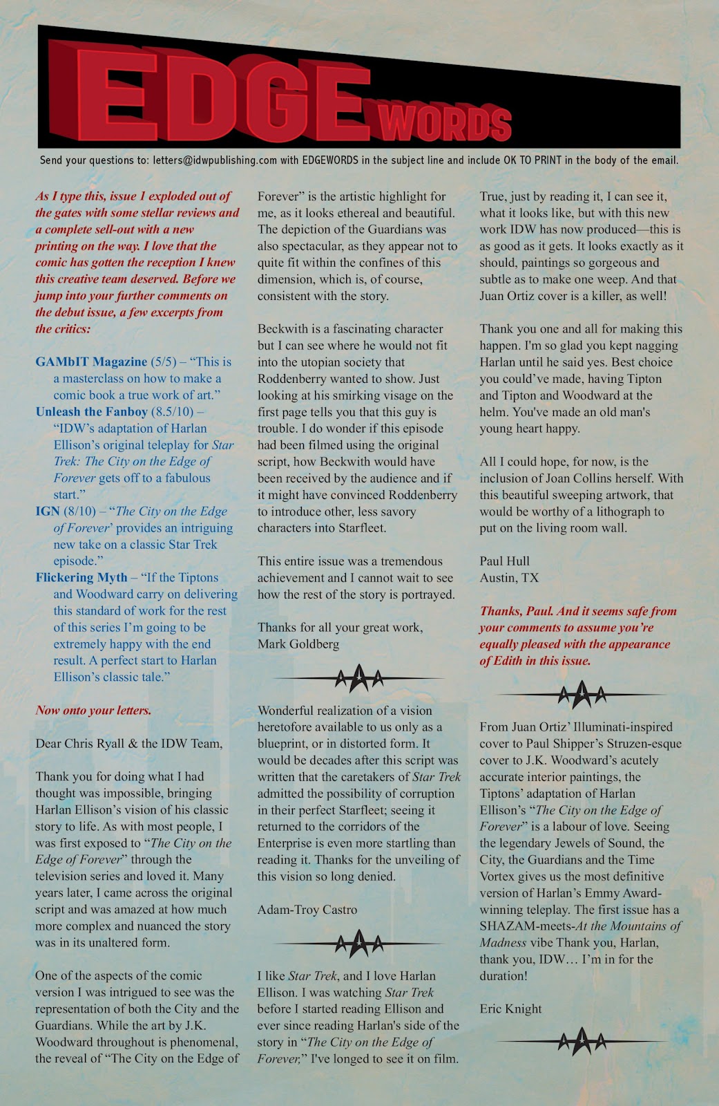 Star Trek: Harlan Ellison's Original The City on the Edge of Forever Teleplay issue 3 - Page 23