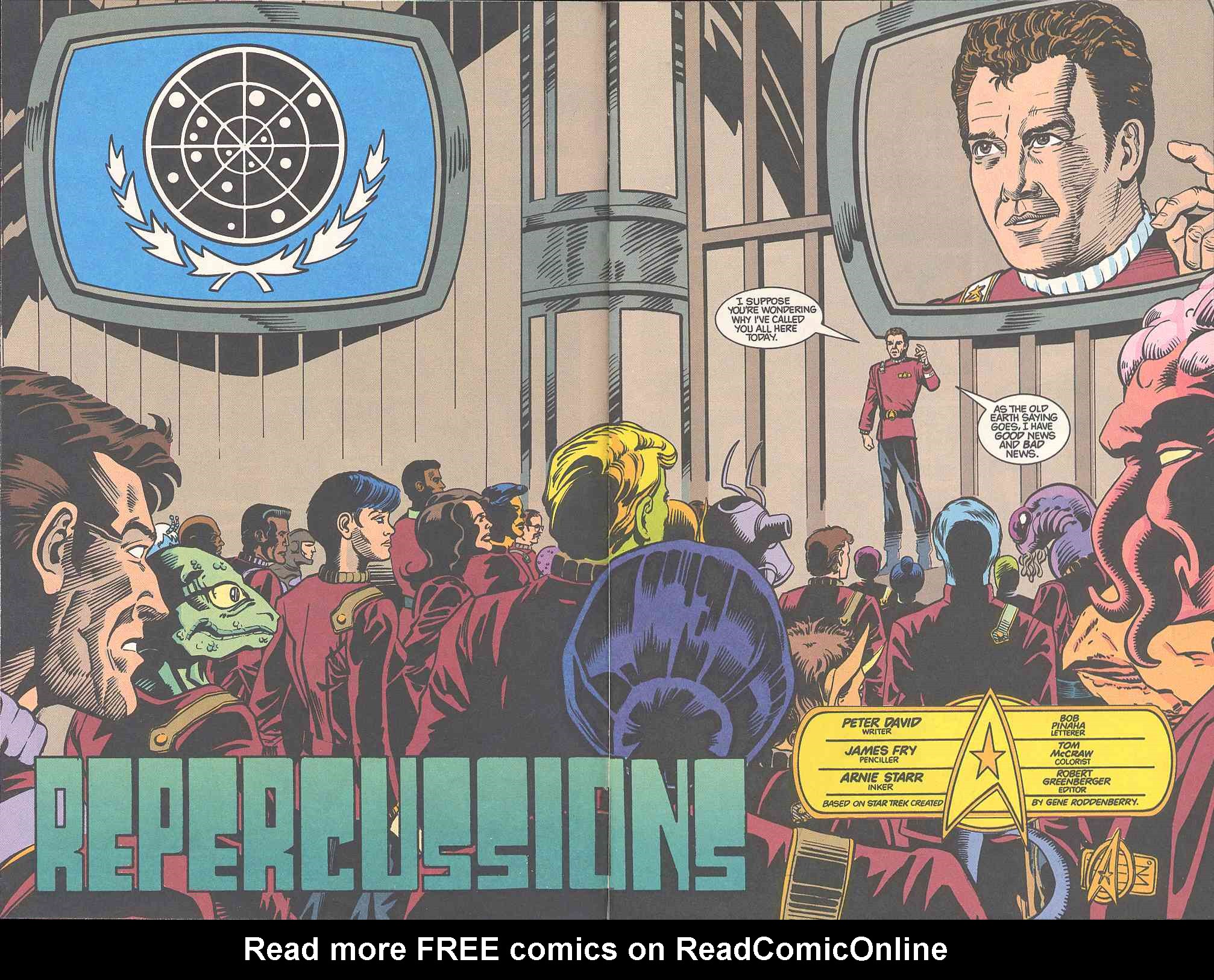 Read online Star Trek (1989) comic -  Issue #4 - 4