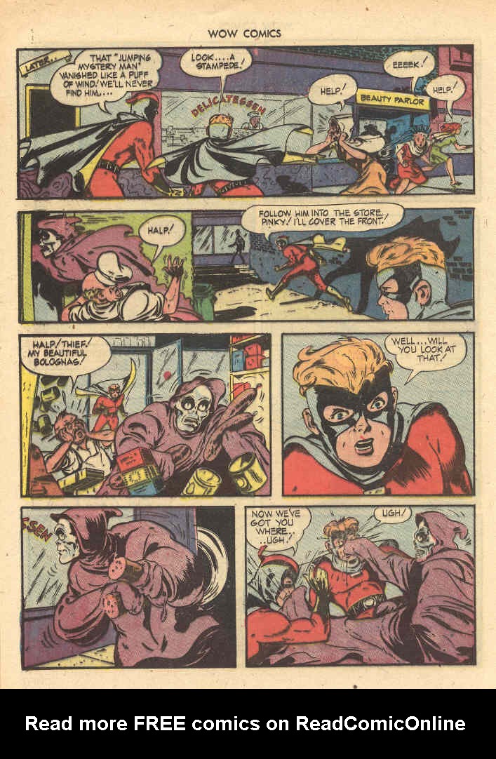Read online Wow Comics comic -  Issue #26 - 26