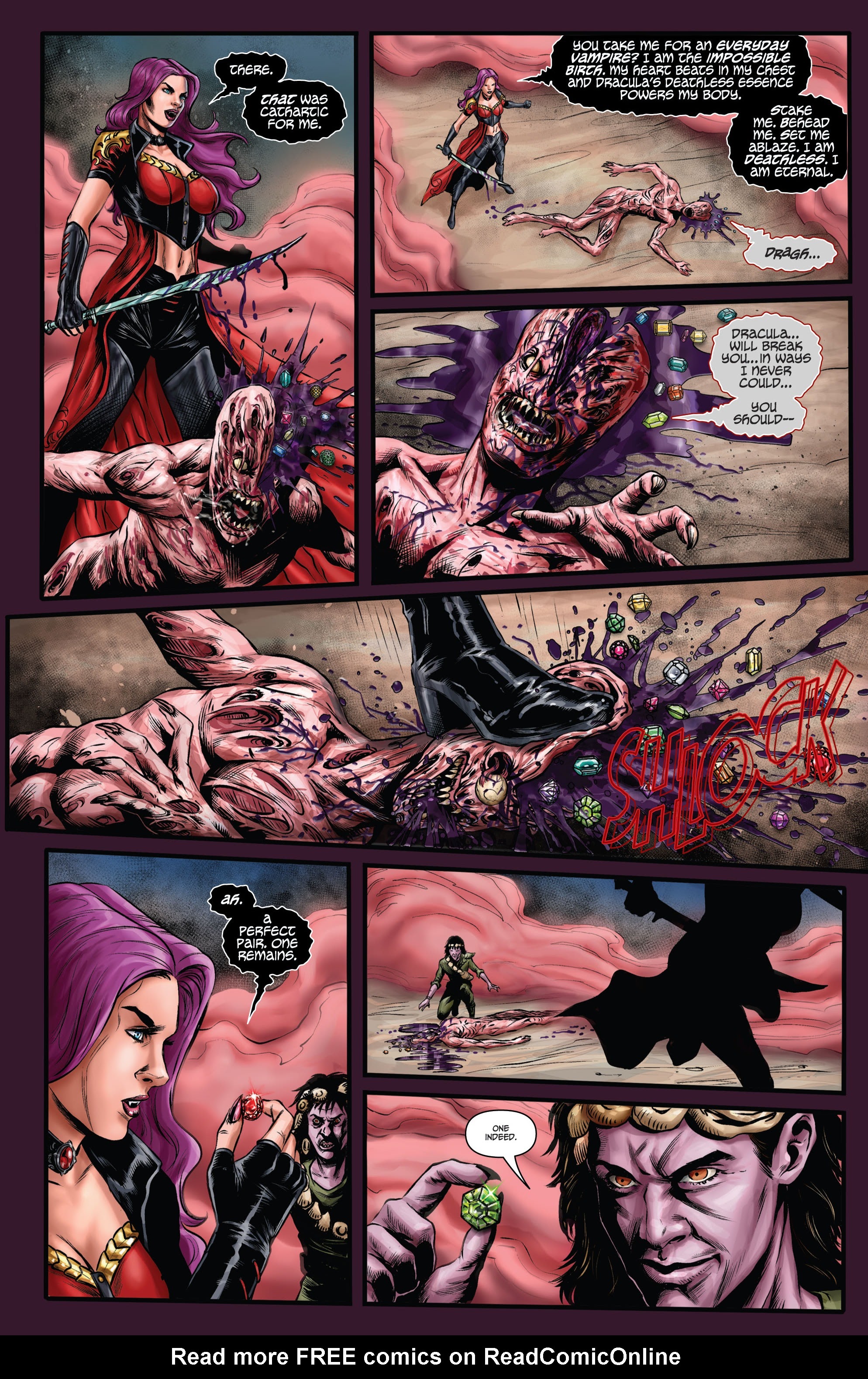 Read online Grimm Universe Presents Quarterly: Dracula's Daughter comic -  Issue # TPB - 45