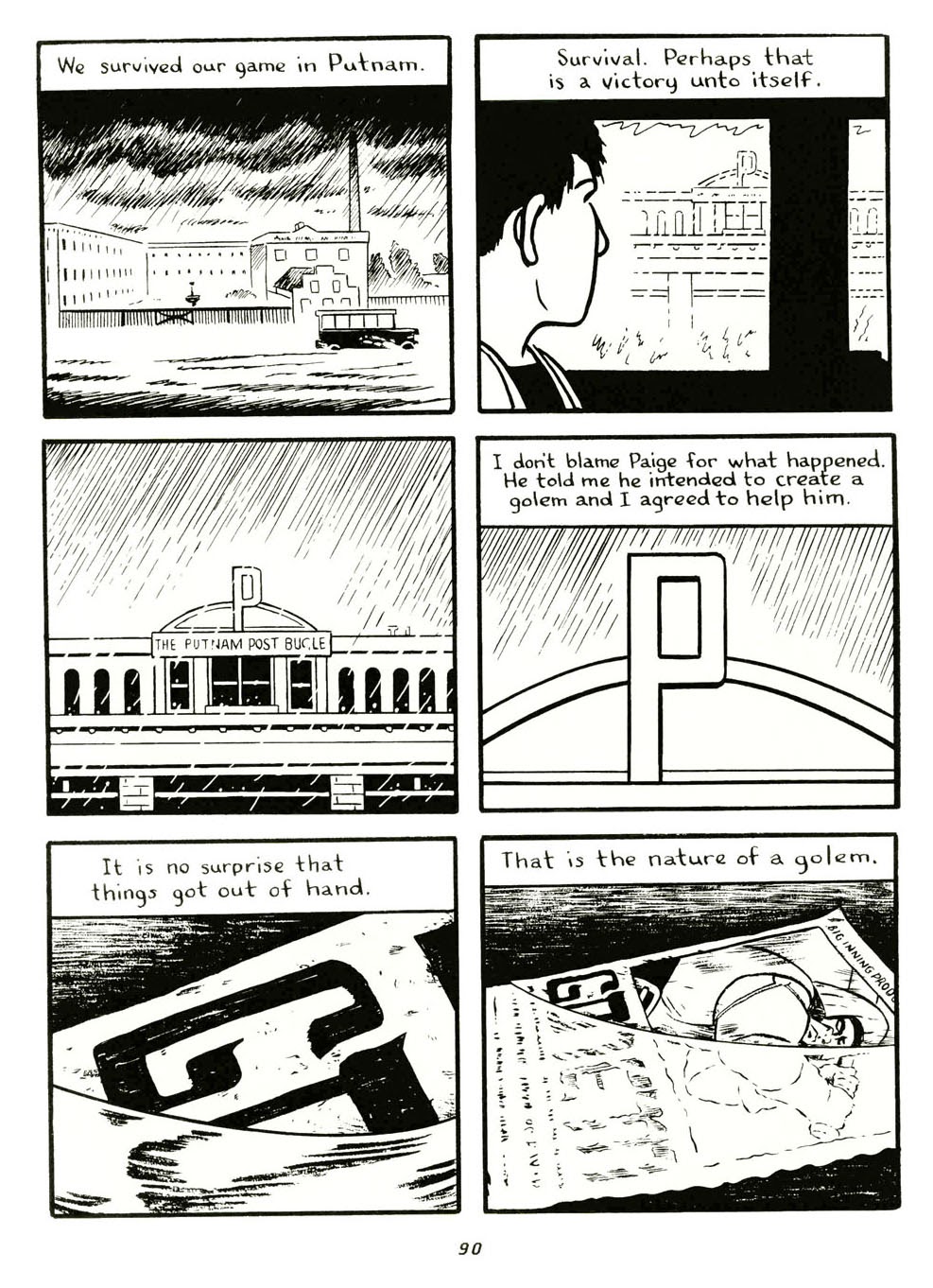 Read online The Golem's Mighty Swing comic -  Issue # TPB - 92