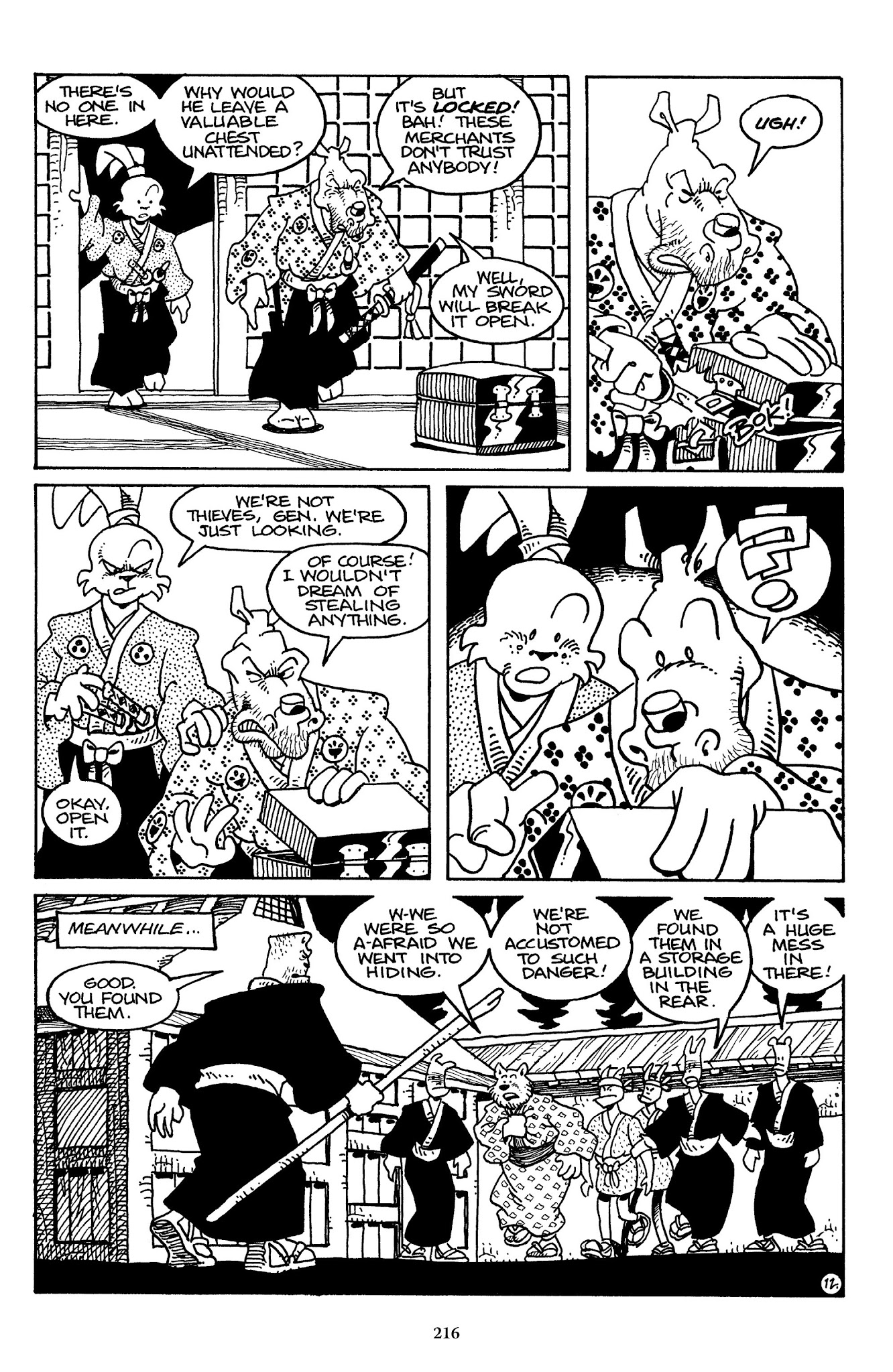 Read online The Usagi Yojimbo Saga comic -  Issue # TPB 3 - 213