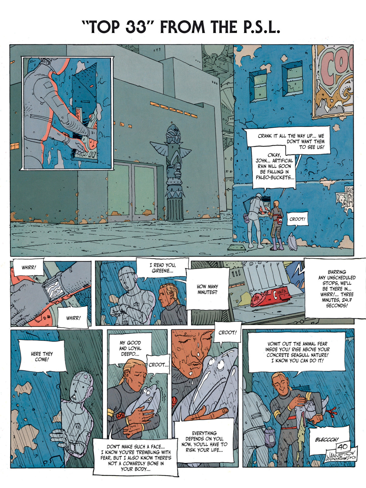 Read online Before the Incal comic -  Issue #3 - 43