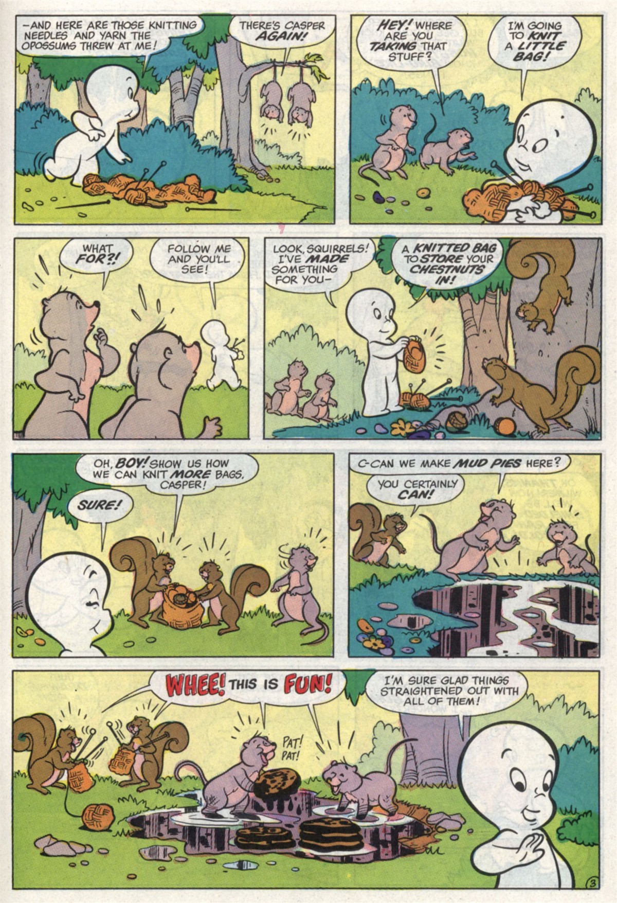 Read online Casper the Friendly Ghost (1991) comic -  Issue #21 - 23