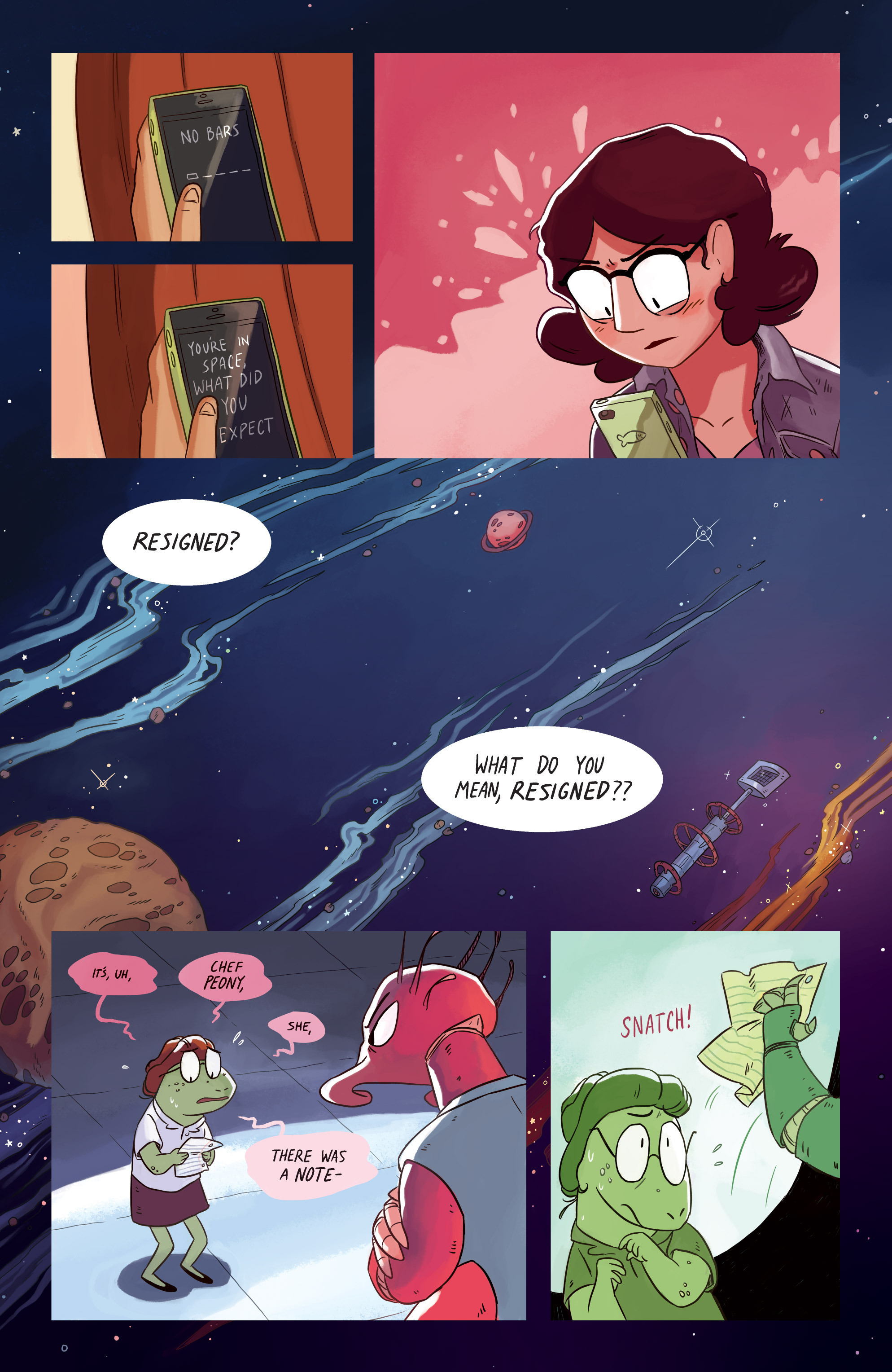 Read online Space Battle Lunchtime comic -  Issue #5 - 7