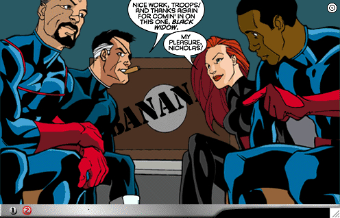 Read online Nick Fury/Black Widow: Jungle Warfare comic -  Issue #2 - 8