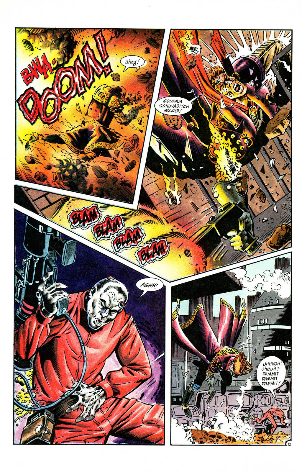 Read online Grimjack comic -  Issue #77 - 16