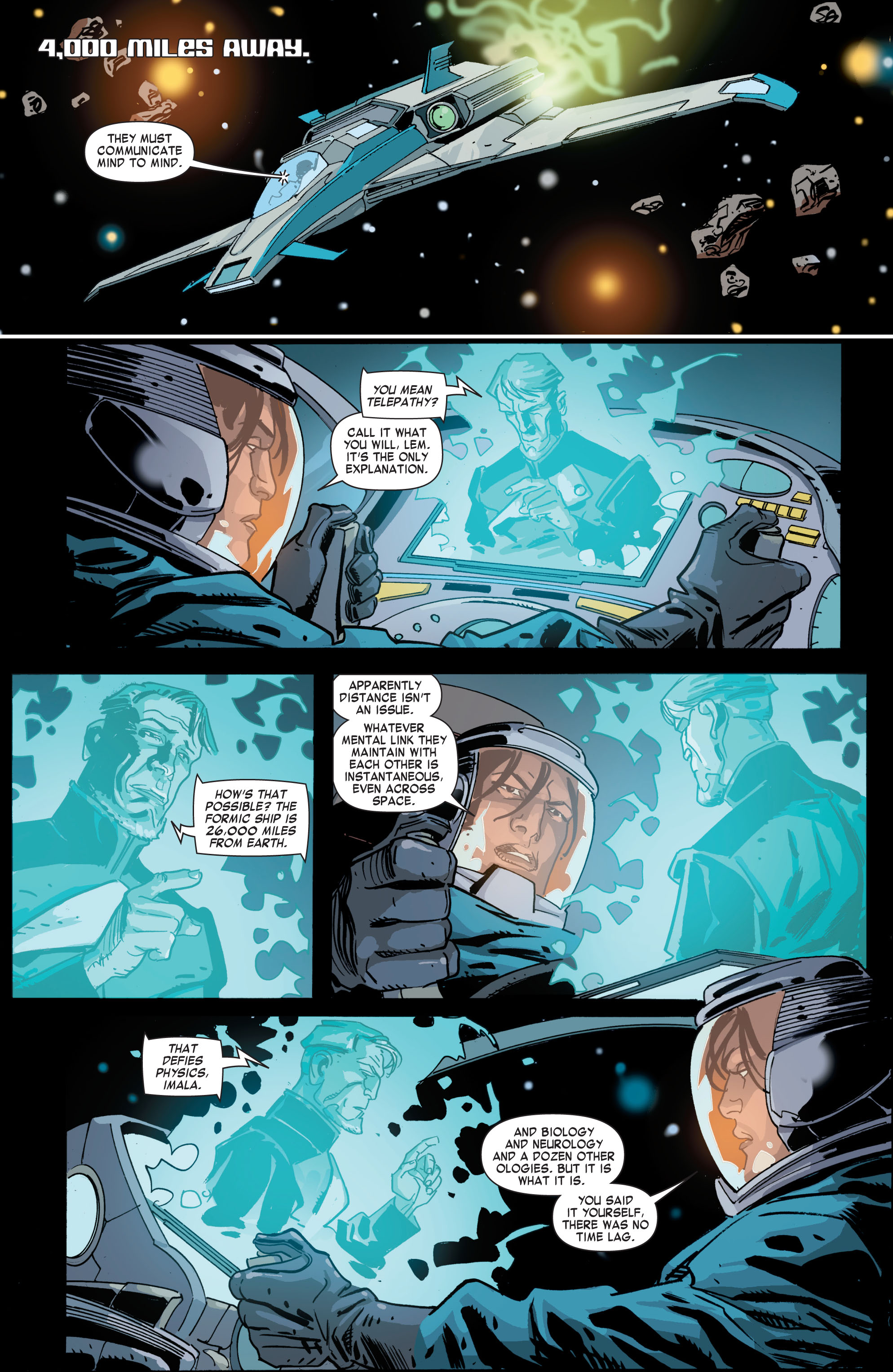 Read online Formic Wars: Silent Strike comic -  Issue #4 - 6