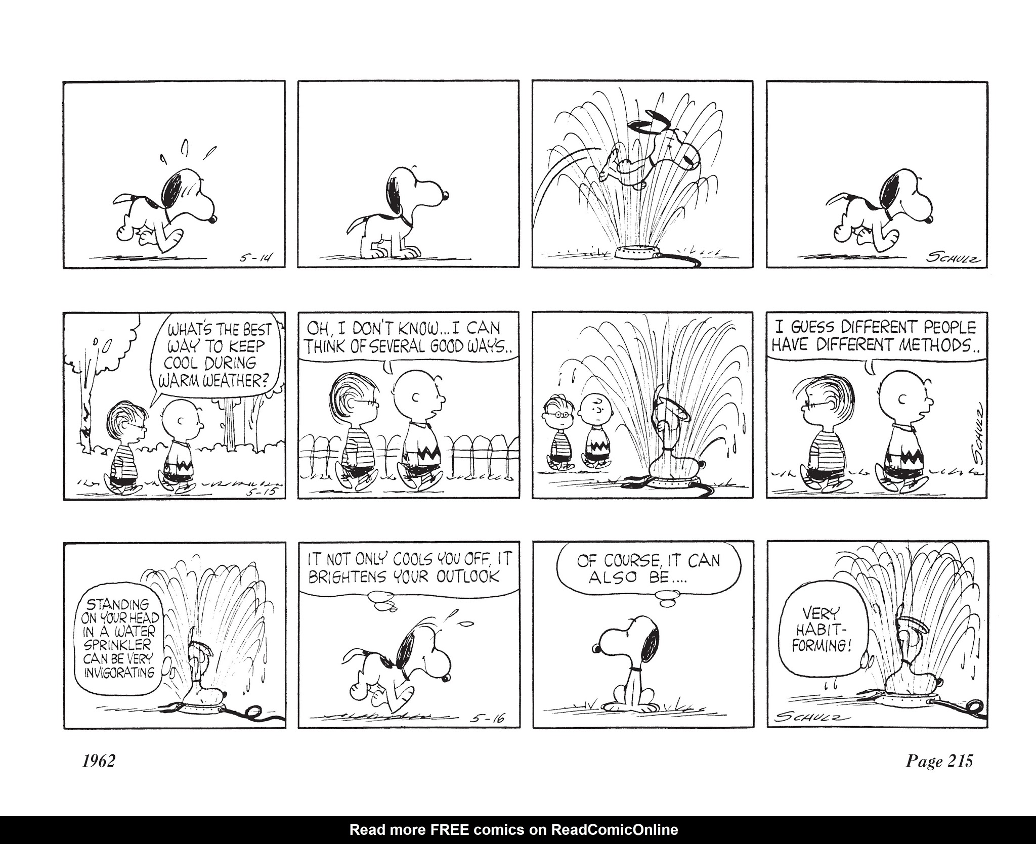 Read online The Complete Peanuts comic -  Issue # TPB 6 - 230