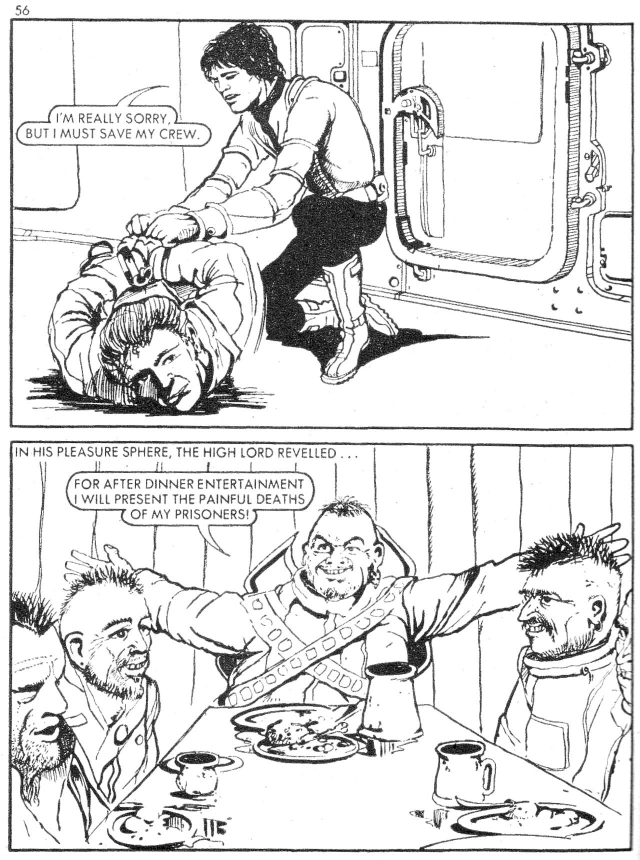 Read online Starblazer comic -  Issue #2 - 56