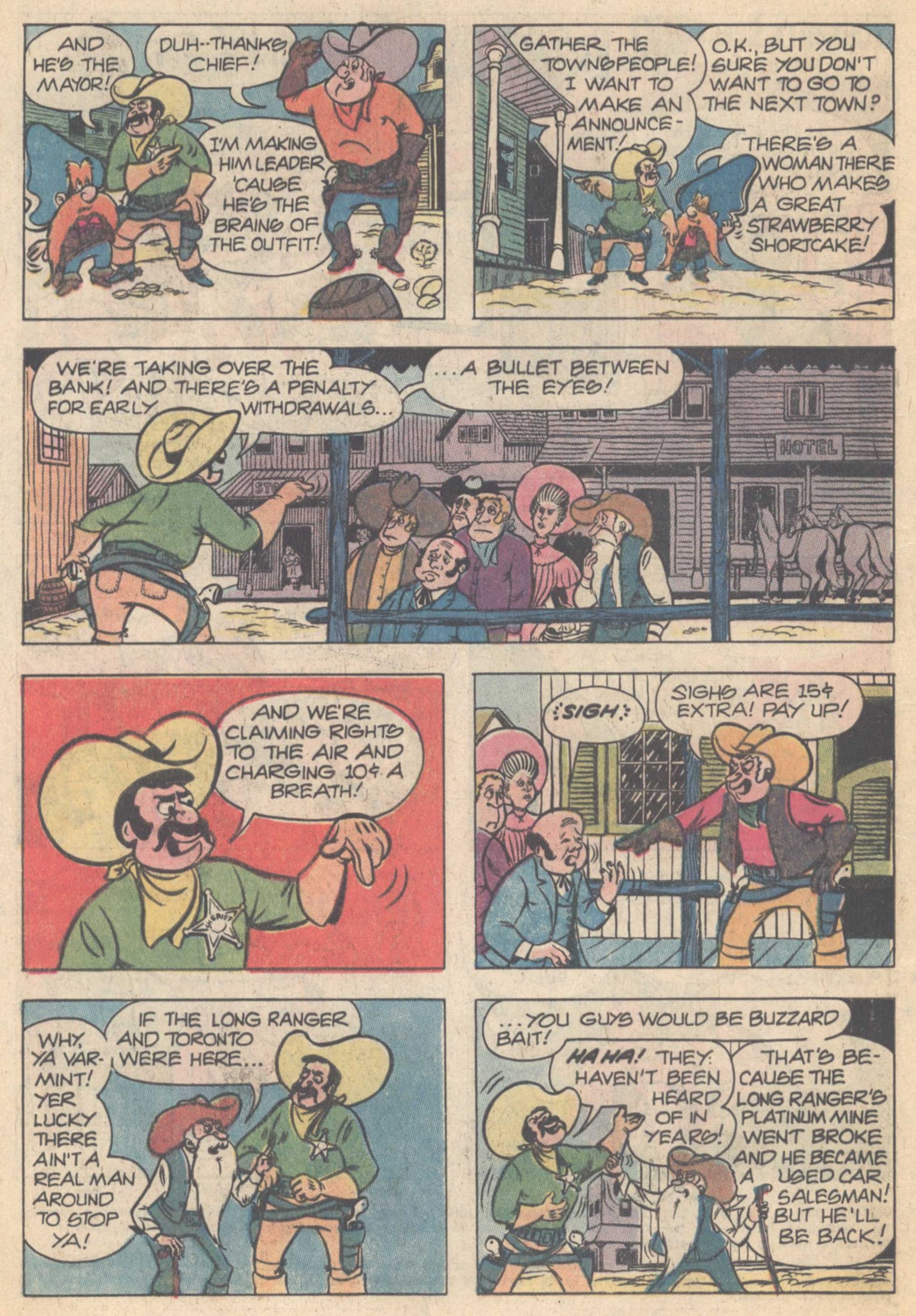 Read online Yosemite Sam and Bugs Bunny comic -  Issue #45 - 4