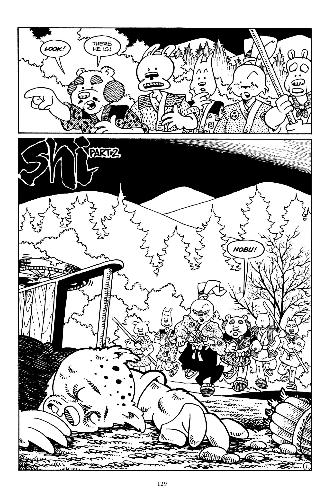 Read online The Usagi Yojimbo Saga comic -  Issue # TPB 1 - 126