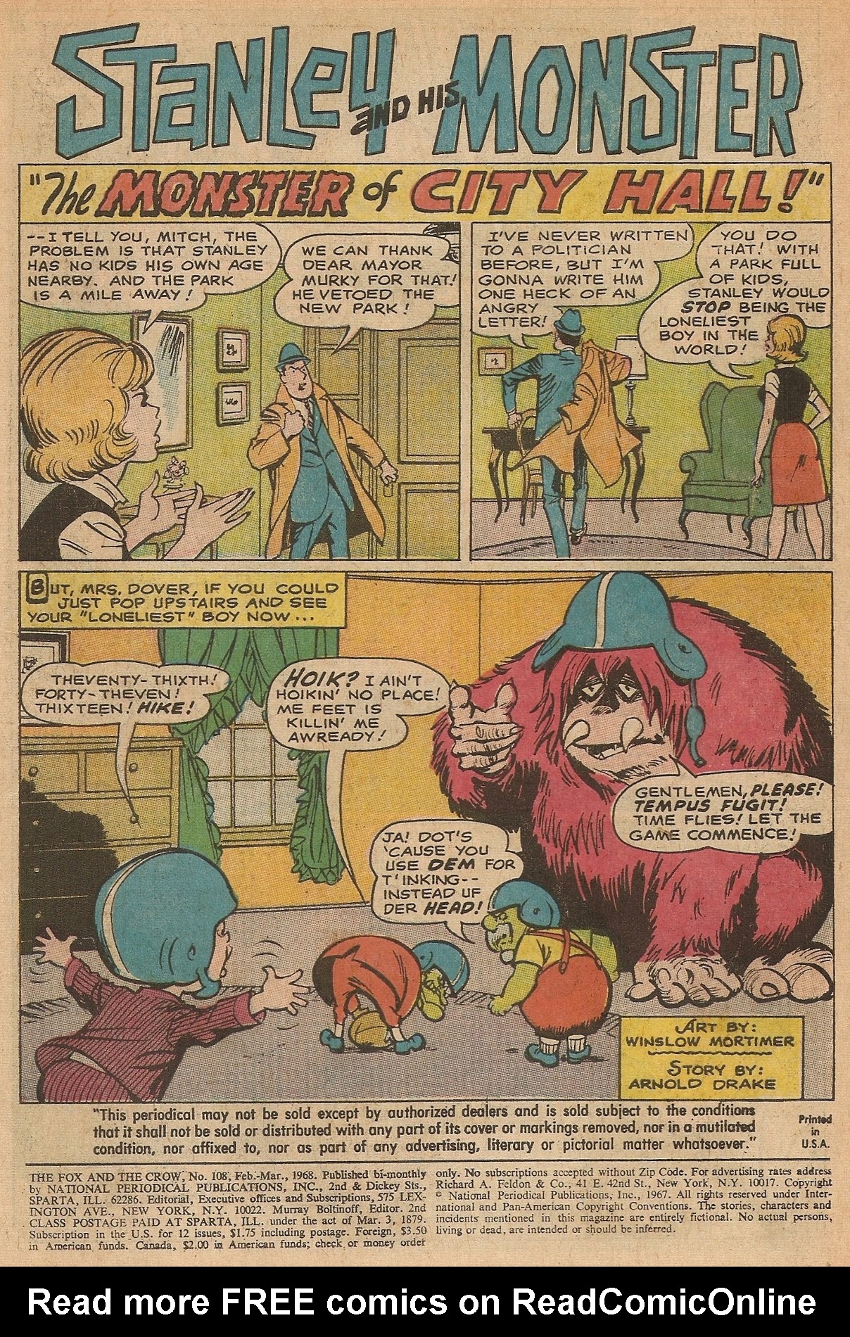 Read online The Fox and the Crow comic -  Issue #108 - 3