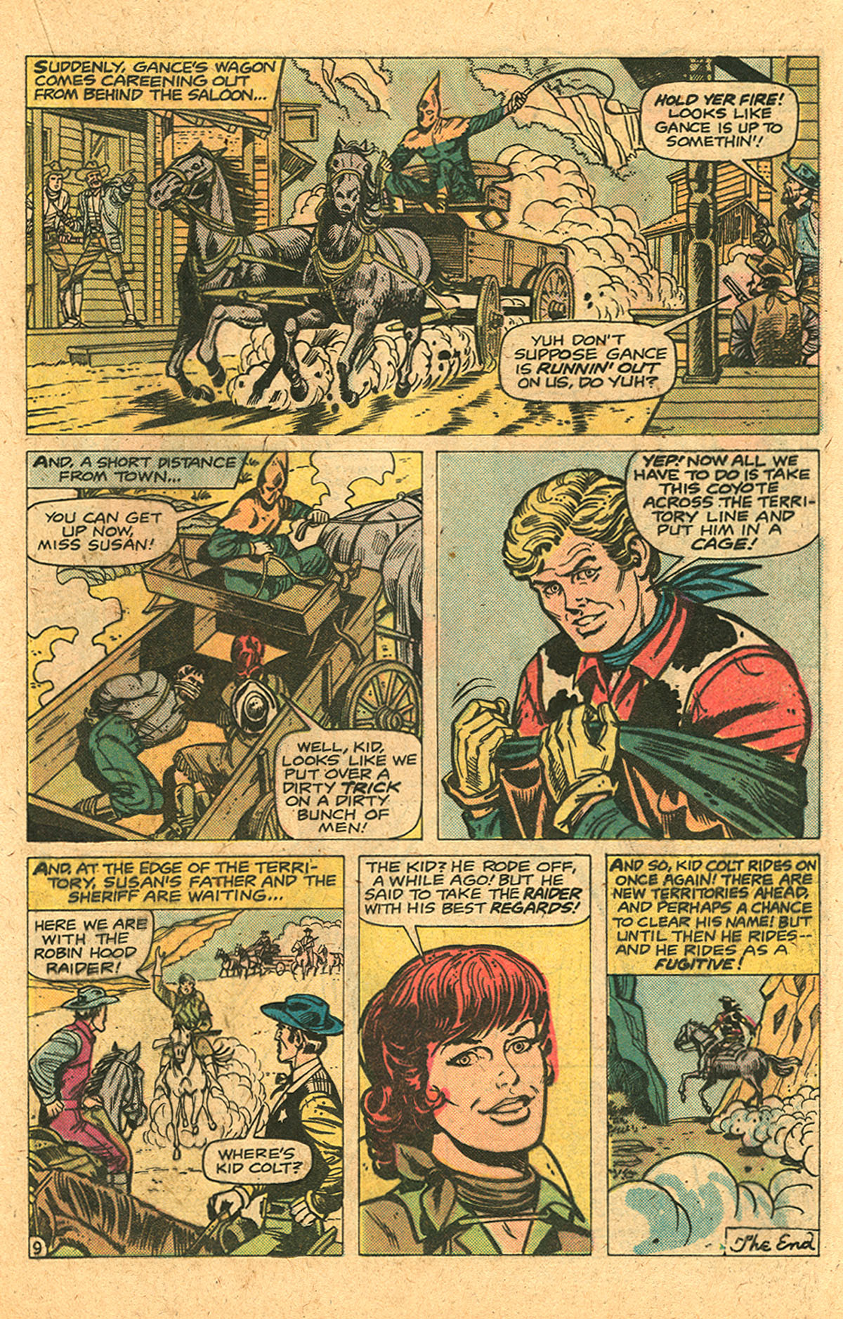 Read online Kid Colt Outlaw comic -  Issue #196 - 17