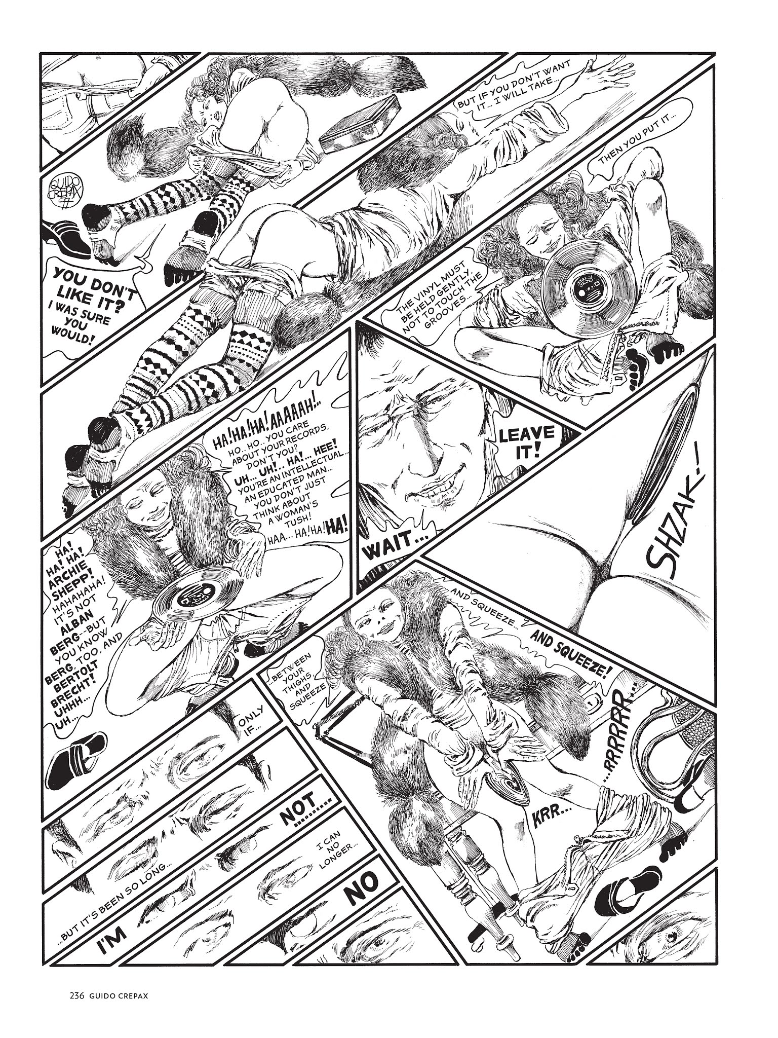 Read online The Complete Crepax comic -  Issue # TPB 3 - 225