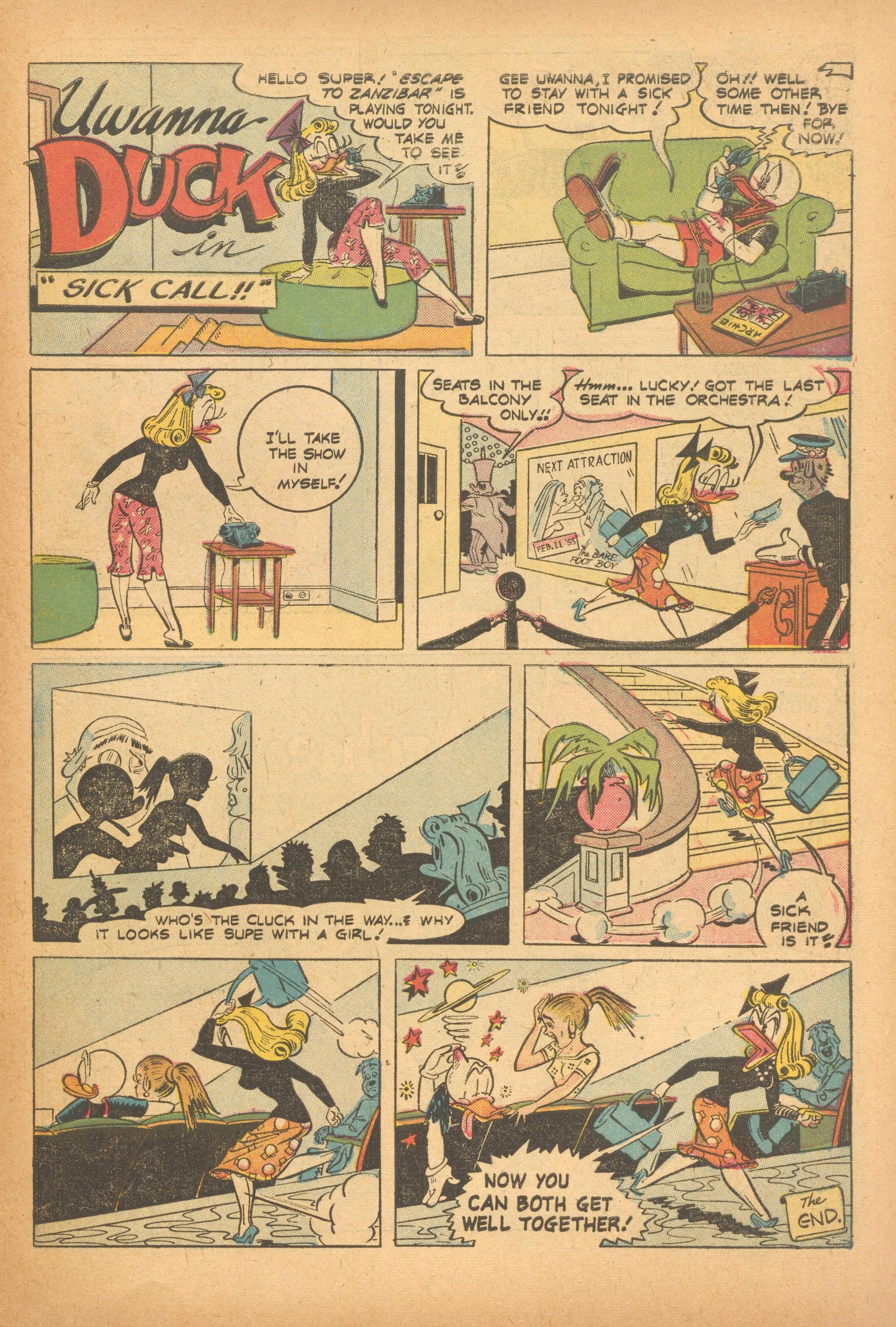 Read online Super Duck Comics comic -  Issue #61 - 31