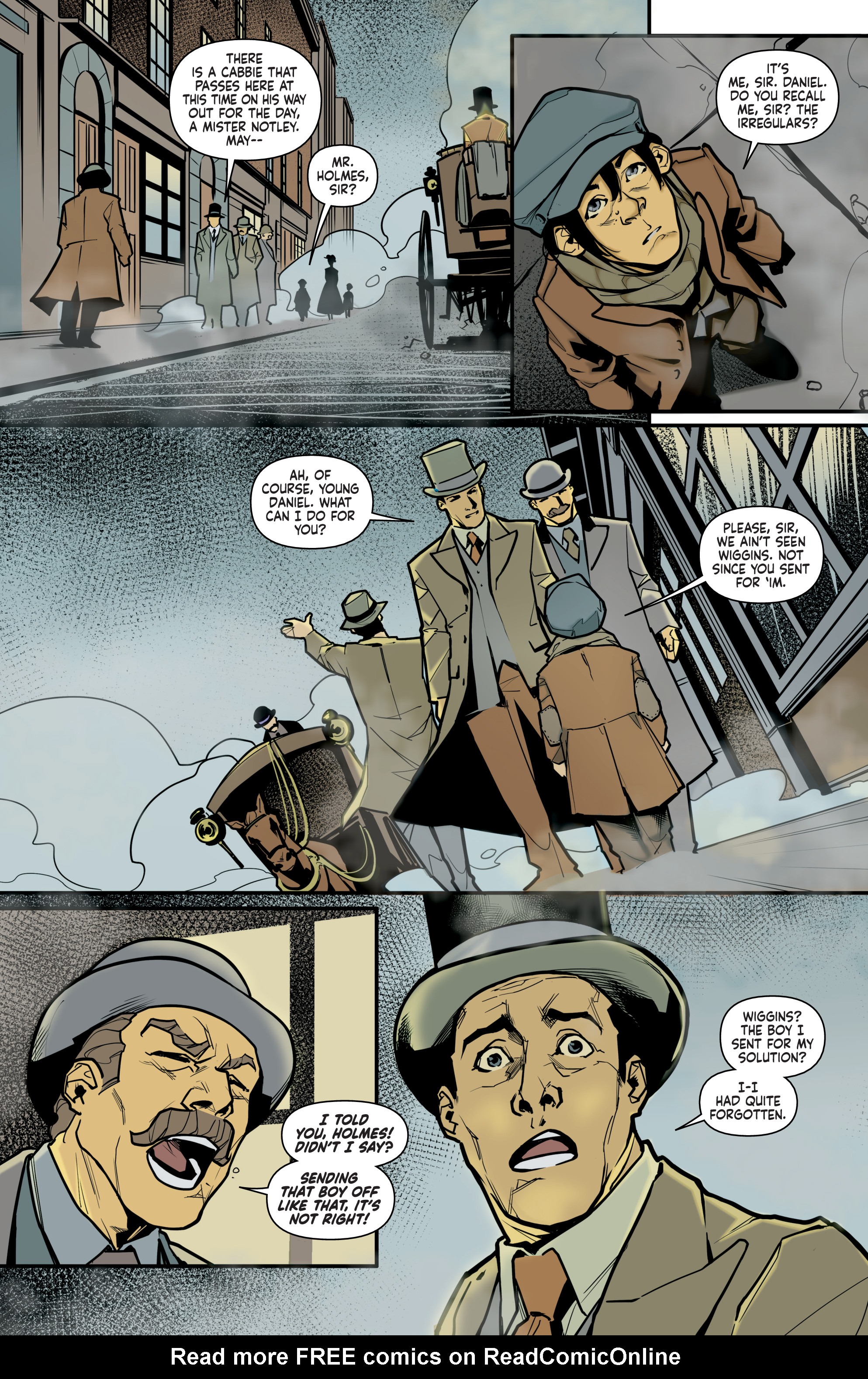 Read online Sherlock Holmes: The Vanishing Man comic -  Issue # _TPB 1 - 56