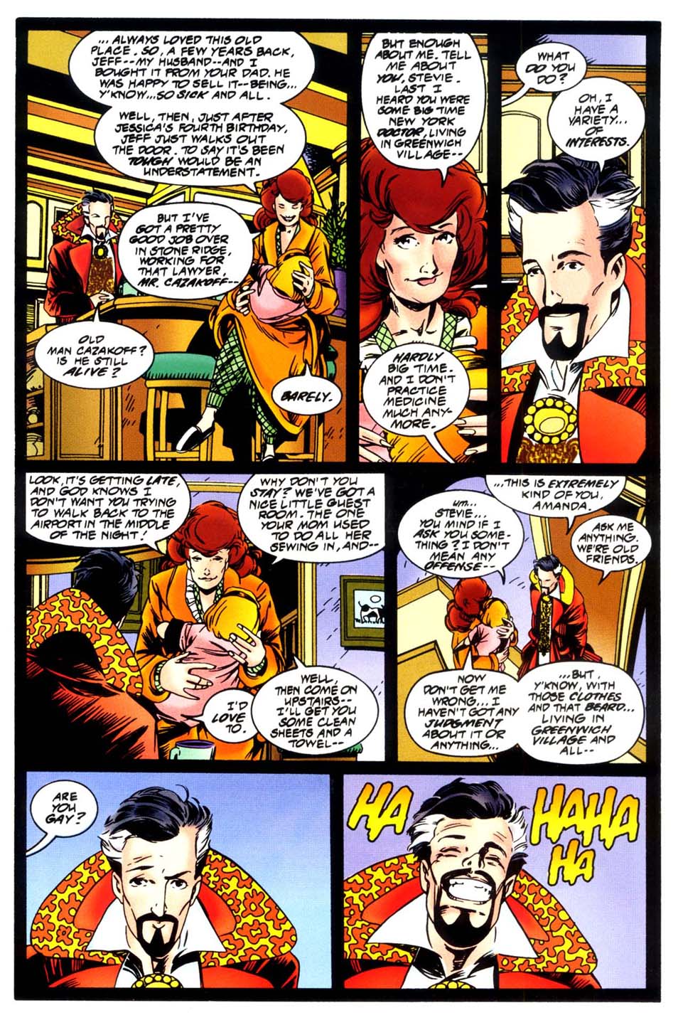 Read online Doctor Strange: Sorcerer Supreme comic -  Issue #86 - 7