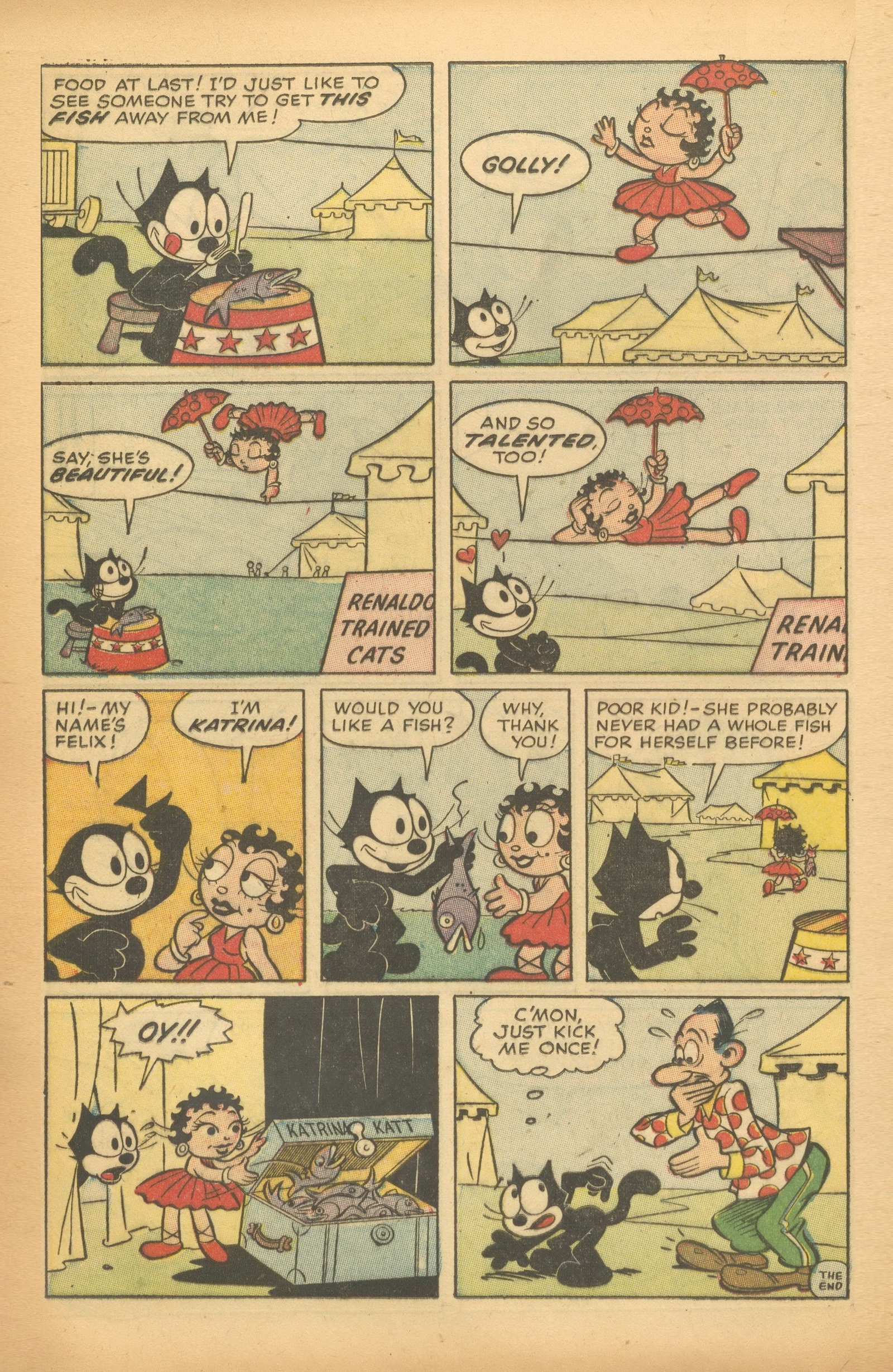 Read online Felix the Cat (1955) comic -  Issue #70 - 16
