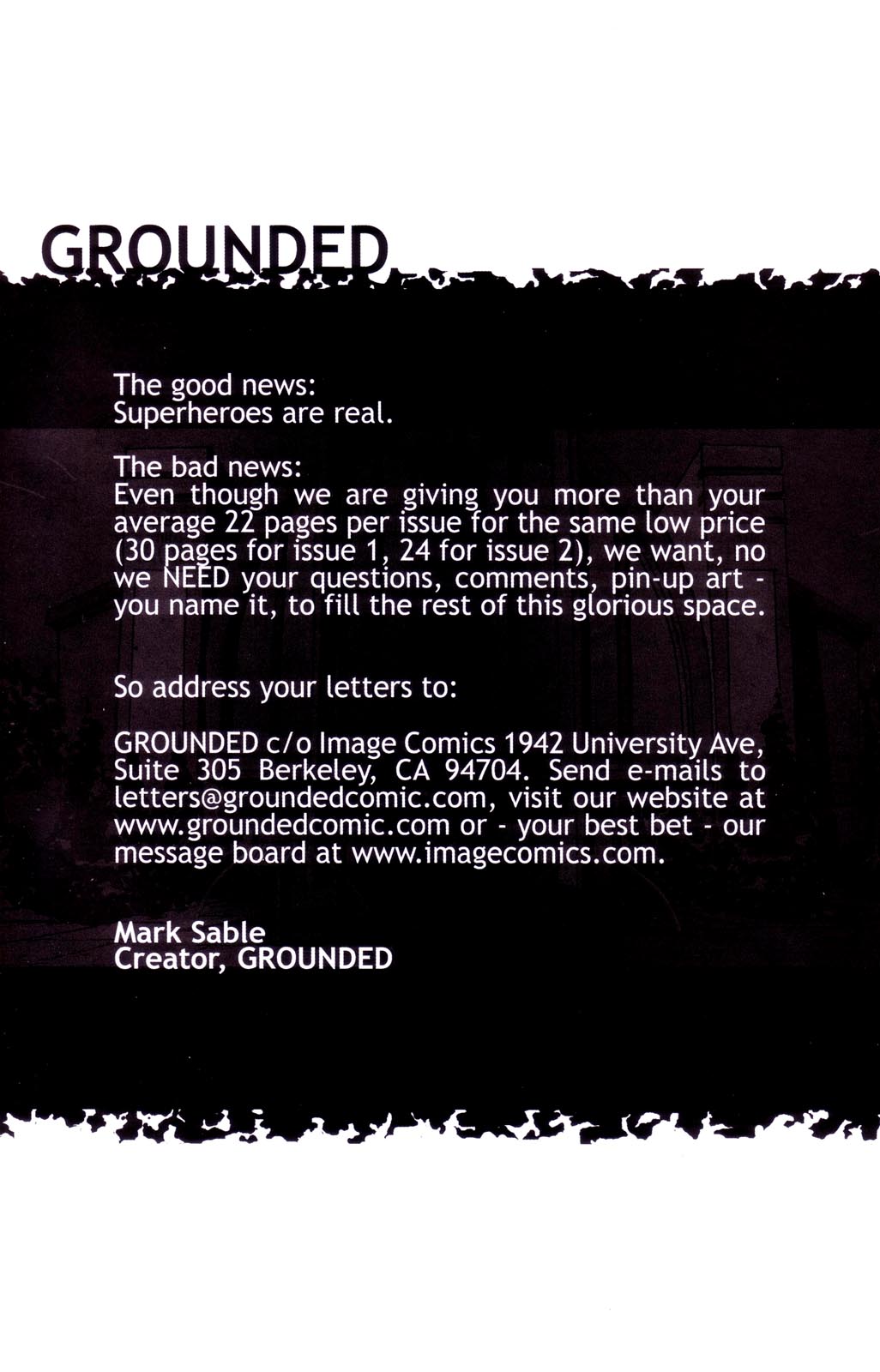 Read online Grounded comic -  Issue #2 - 27