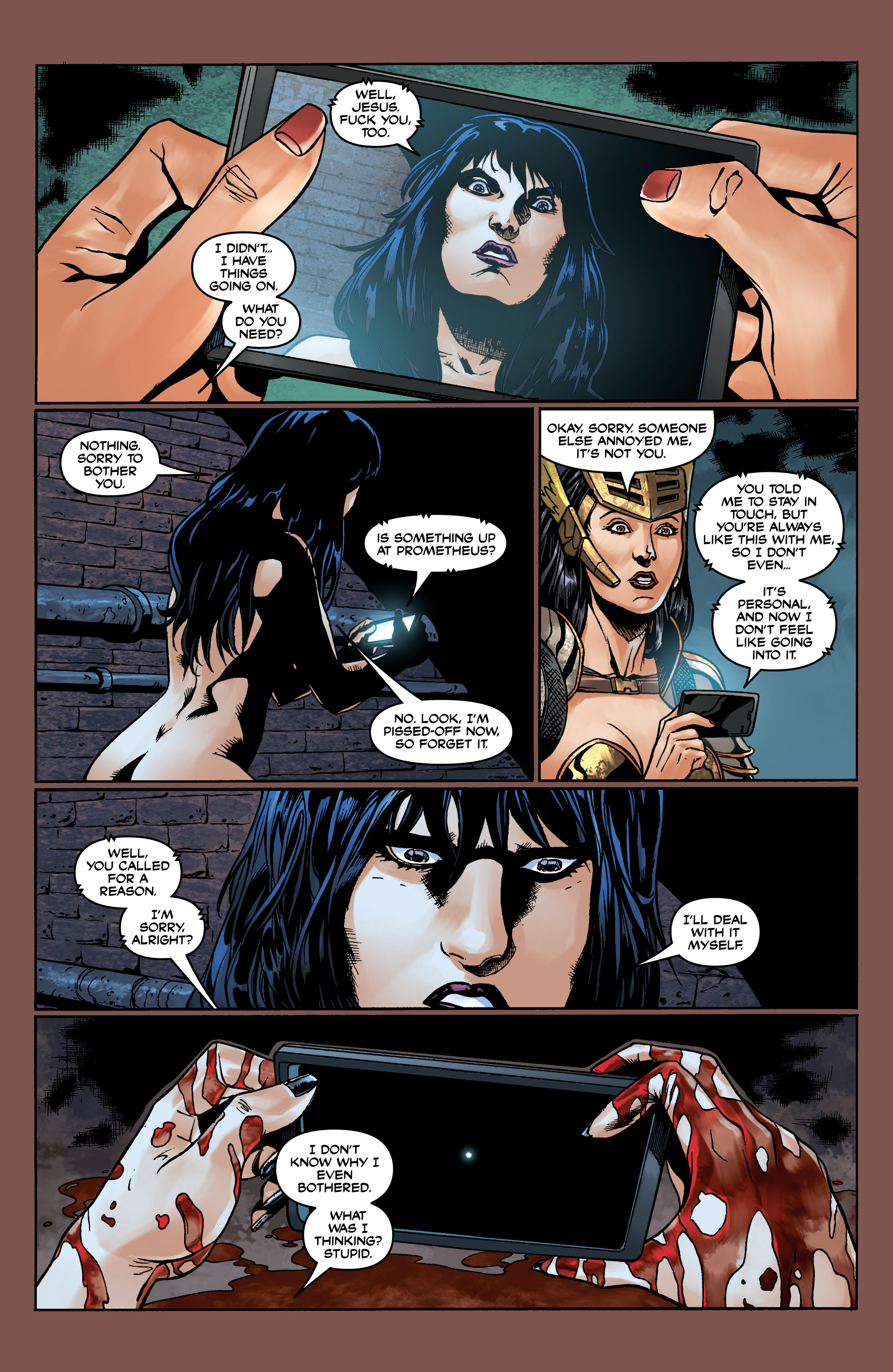 Read online War Goddess comic -  Issue #8 - 11