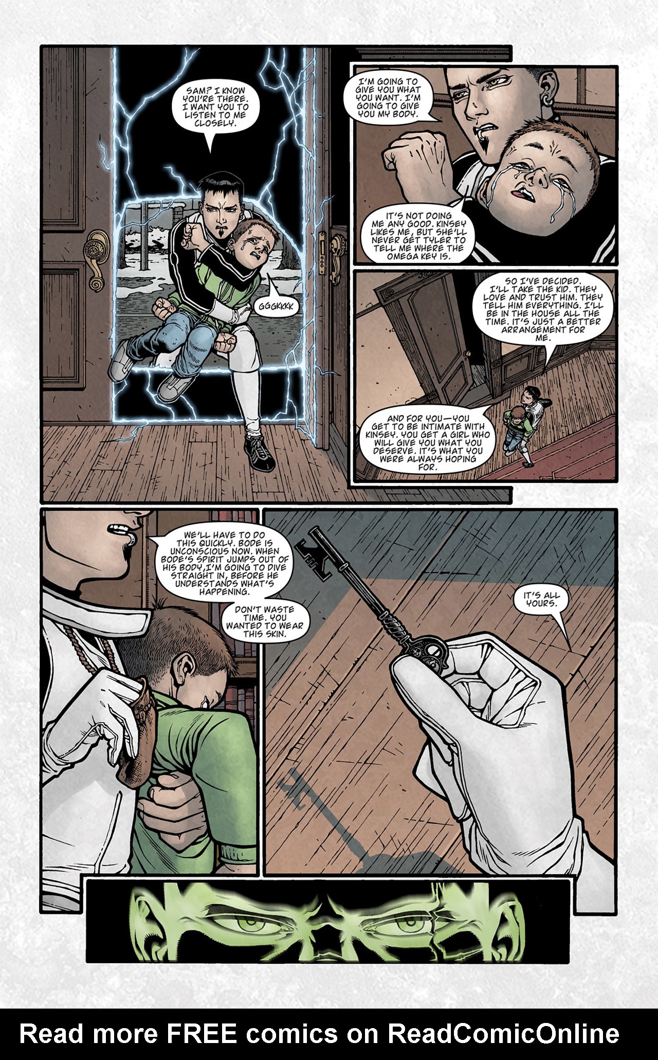 Read online Locke & Key: Keys to the Kingdom comic -  Issue #6 - 21