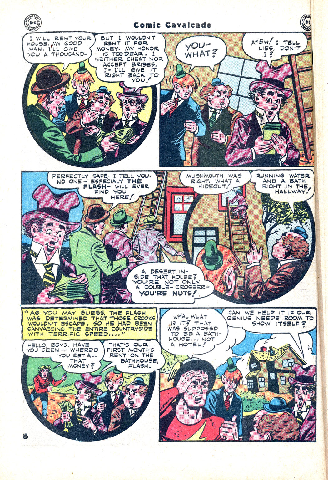 Read online Comic Cavalcade comic -  Issue #14 - 48