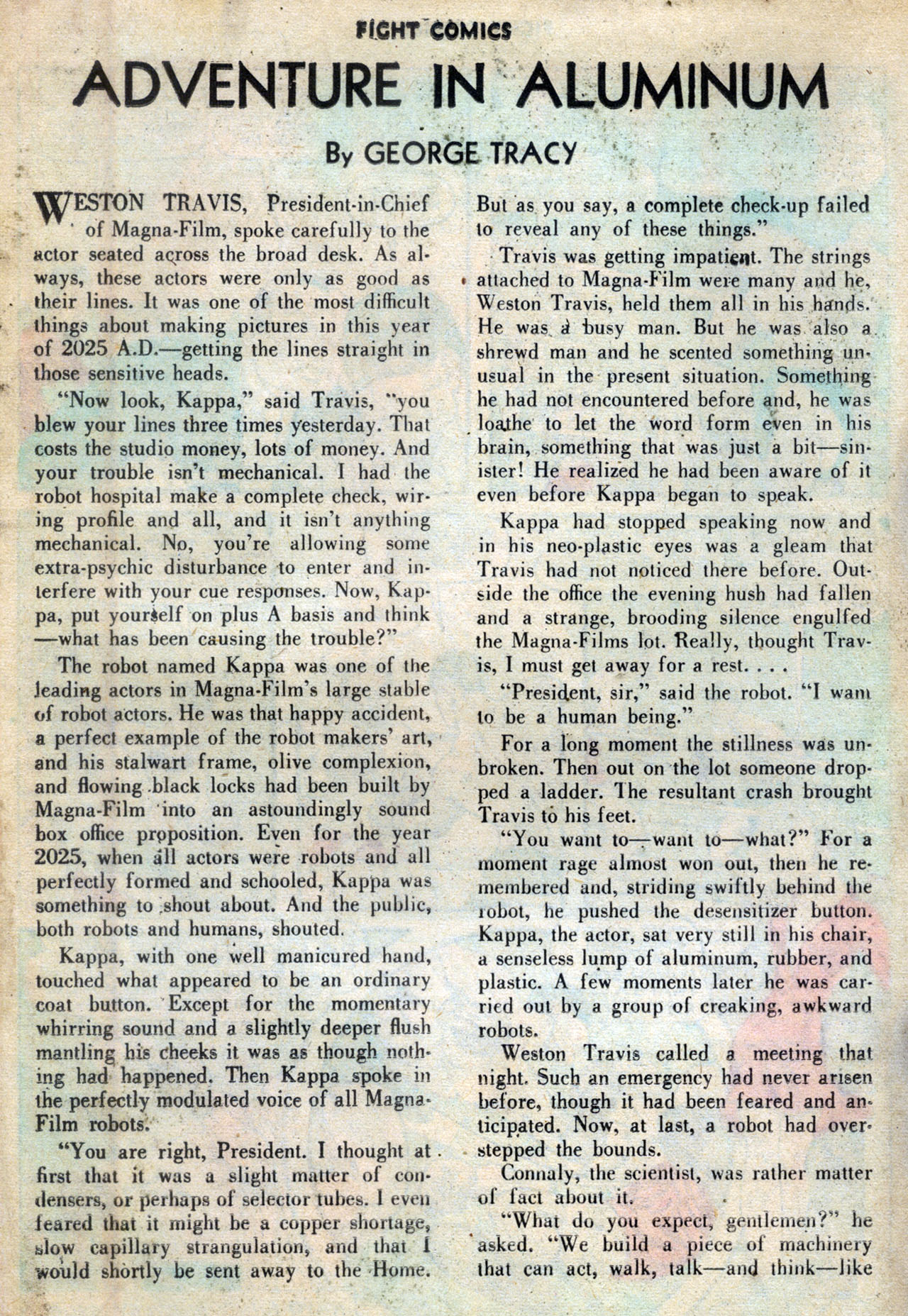 Read online Fight Comics comic -  Issue #45 - 26