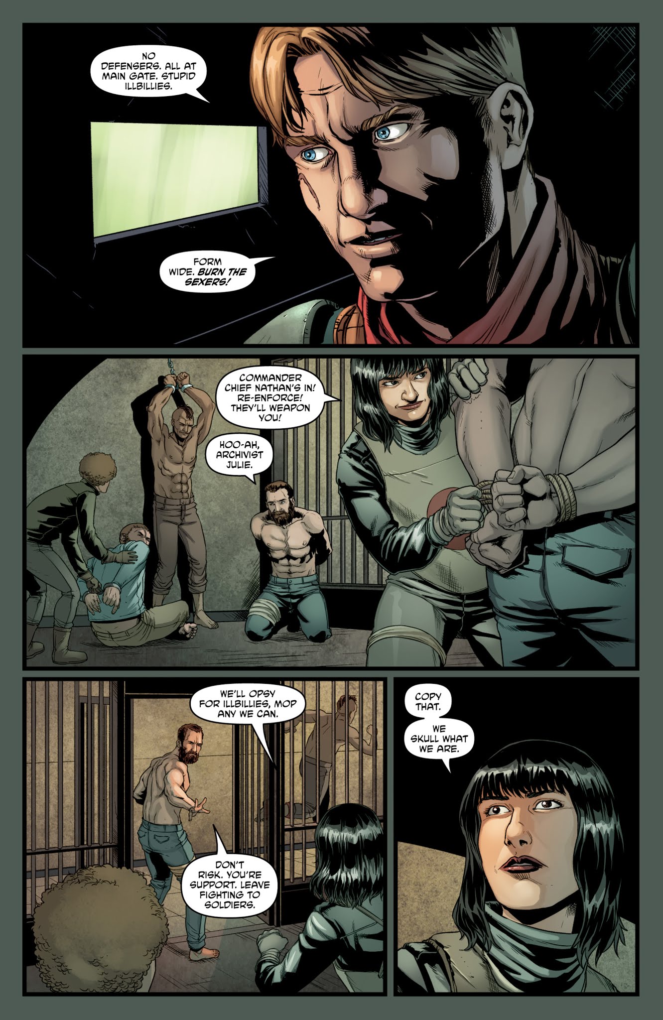 Read online Crossed Plus One Hundred: Mimic comic -  Issue #6 - 6