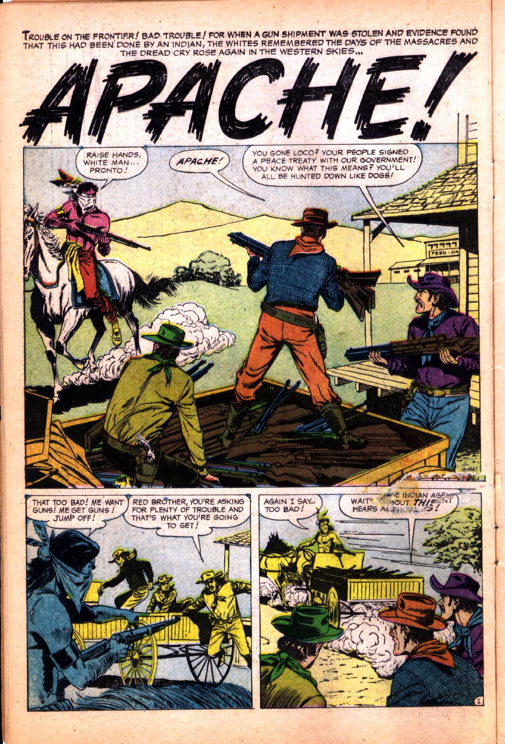 Read online Gunsmoke Western comic -  Issue #47 - 10