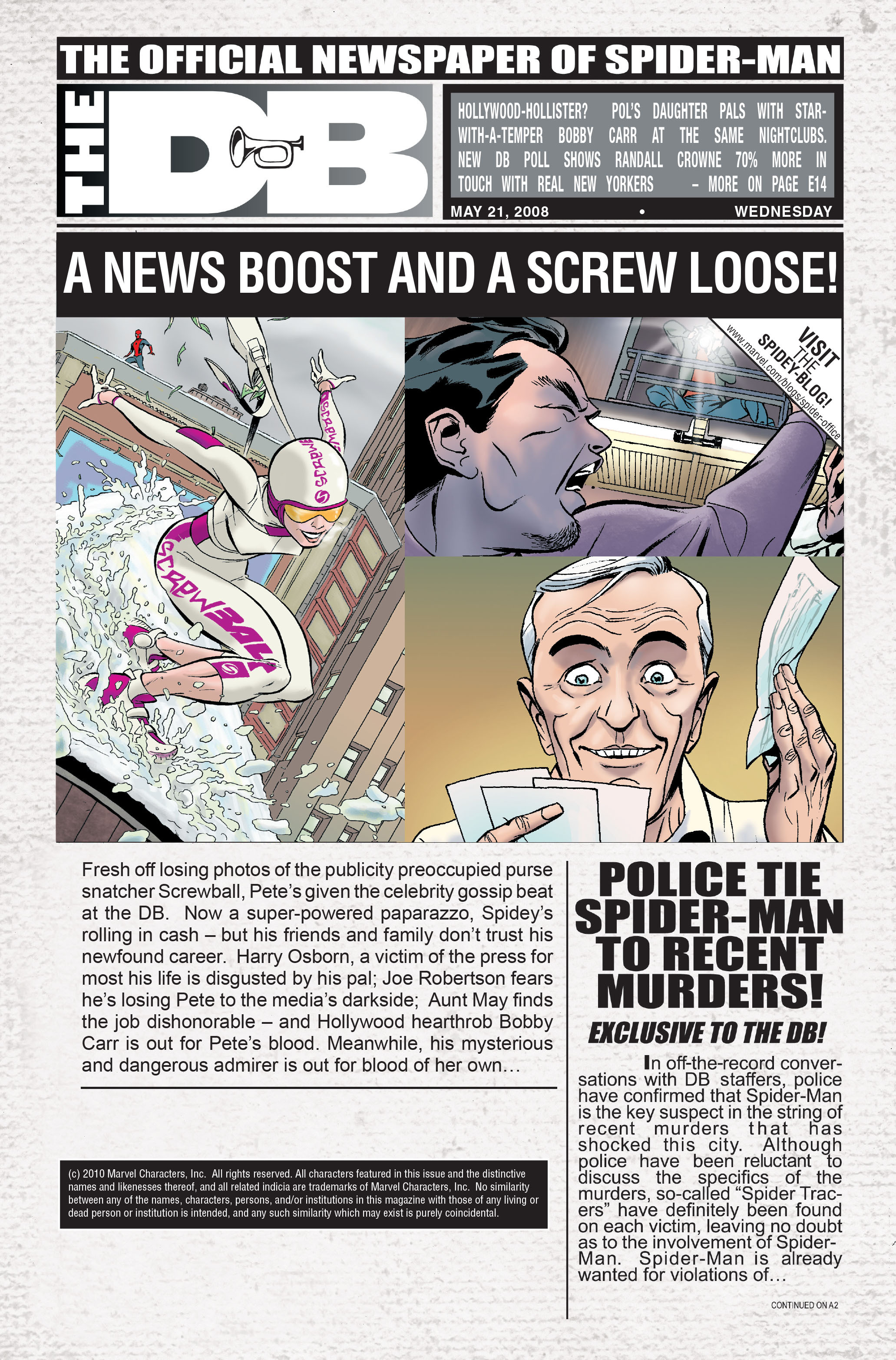 Read online The Amazing Spider-Man (1963) comic -  Issue #560 - 5