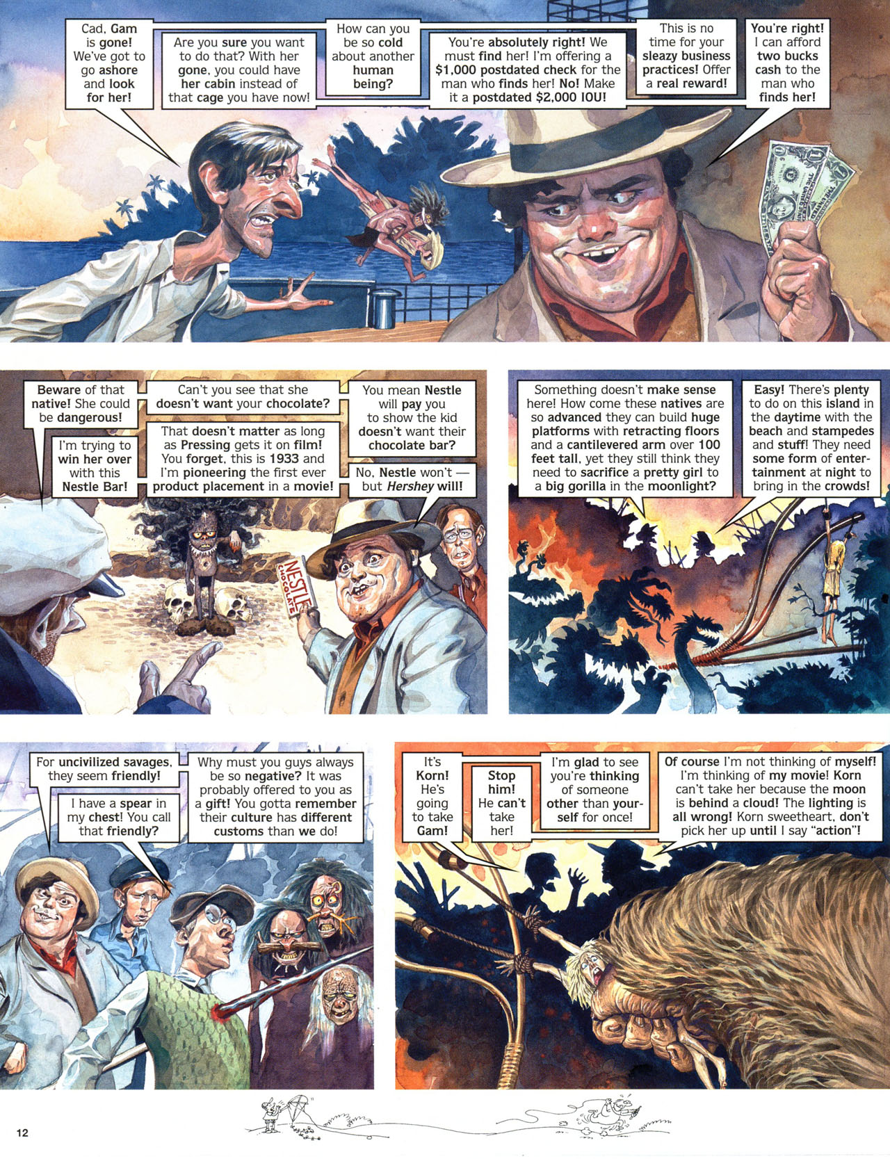 Read online MAD comic -  Issue #464 - 12
