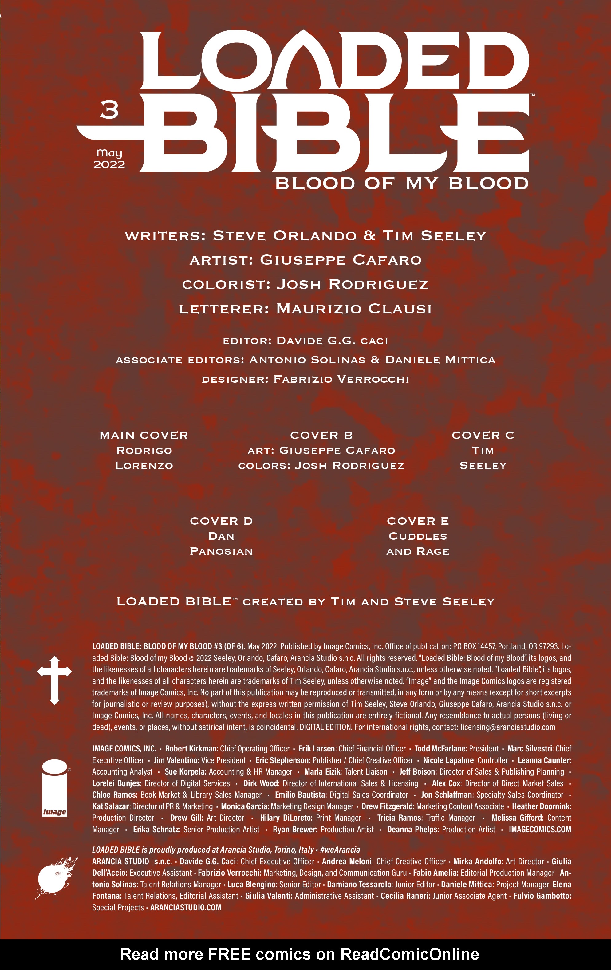 Read online Loaded Bible: Blood Of My Blood comic -  Issue #3 - 3