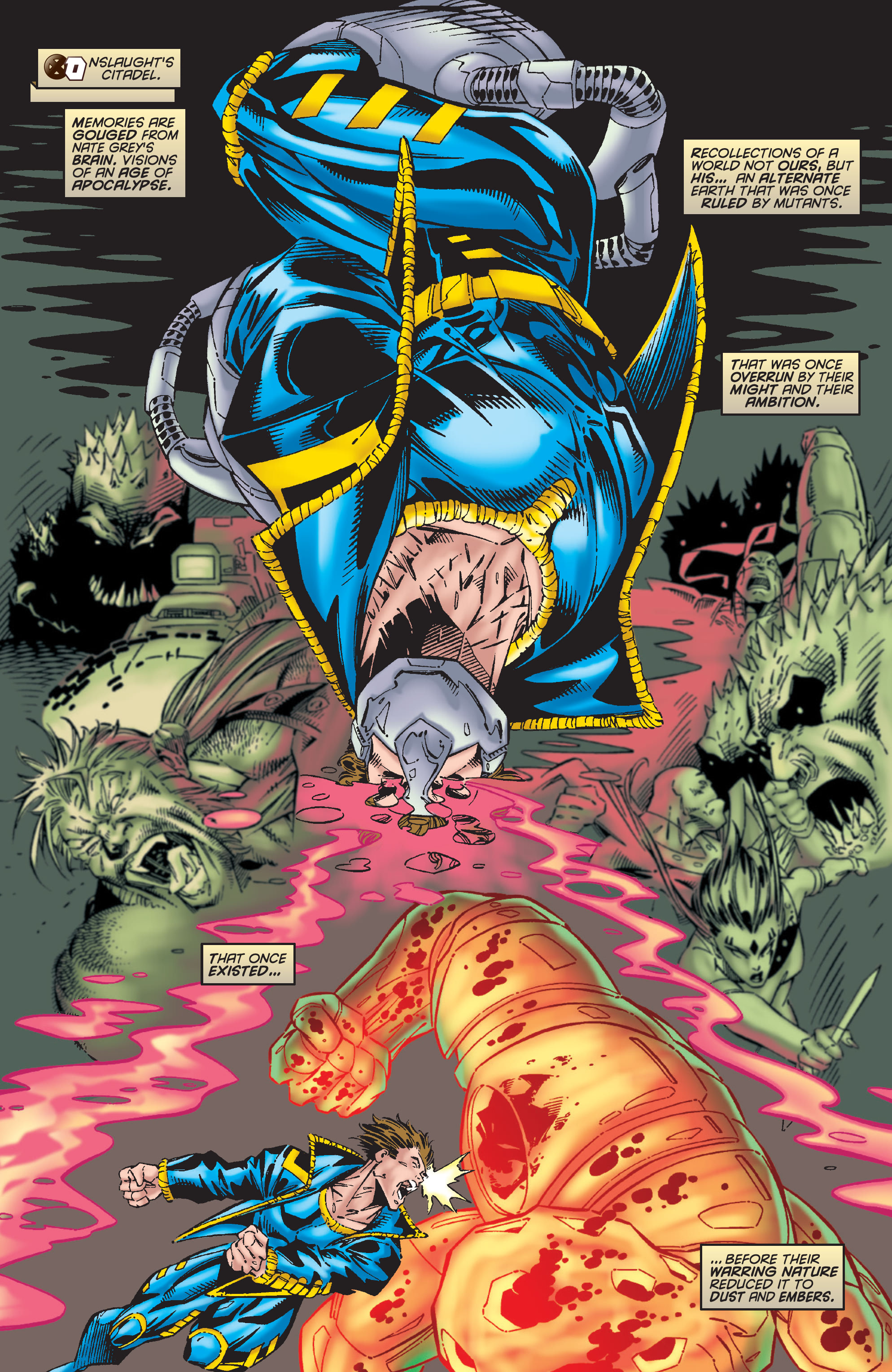 Read online X-Men Milestones: Onslaught comic -  Issue # TPB (Part 4) - 26