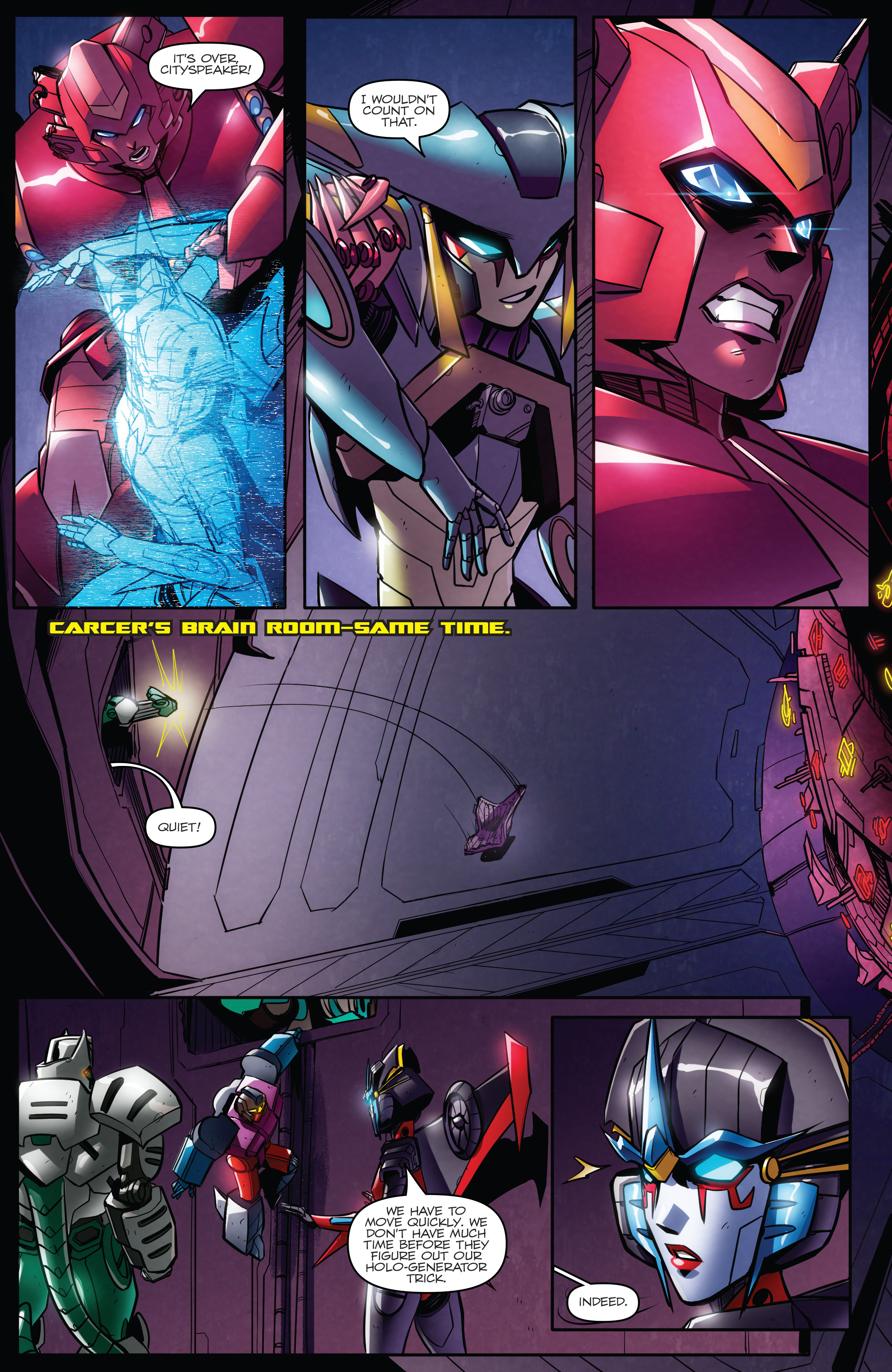 Read online Transformers: Till All Are One comic -  Issue #7 - 19