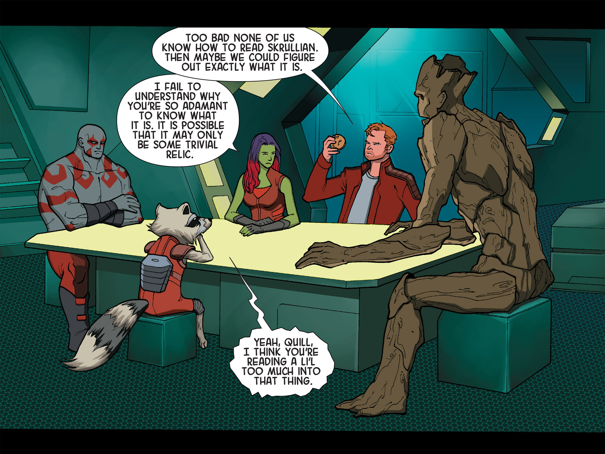 Read online Guardians of the Galaxy: Awesome Mix Infinite Comic comic -  Issue #7 - 10